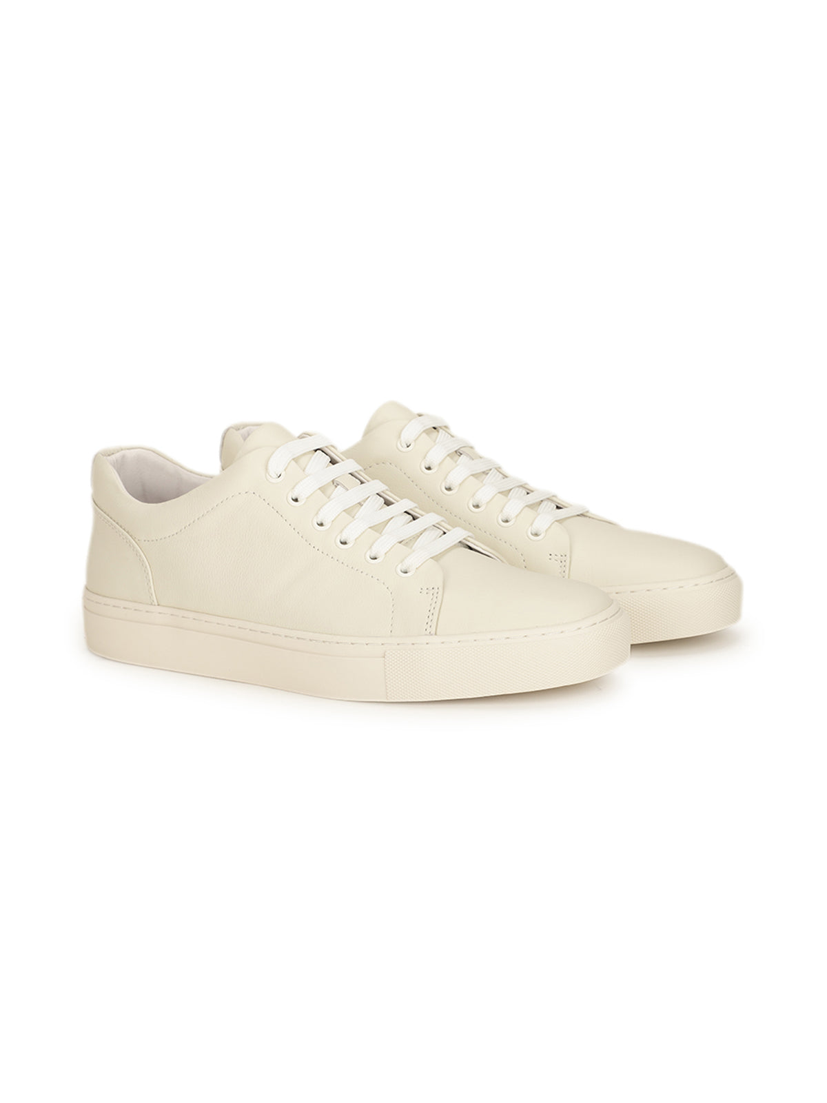 Endrick Premium Leather Lace Up Sneakers
