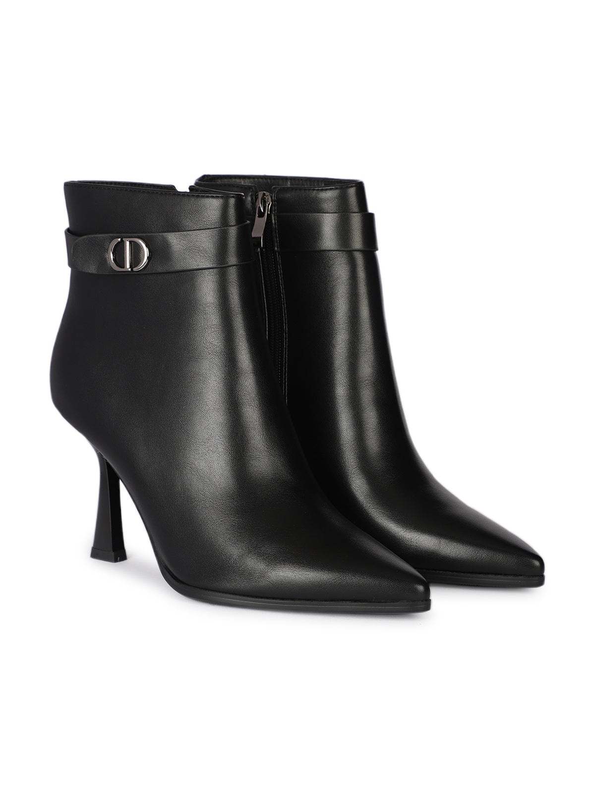 Bianca Grandé Premium Ankle Boots with Pencil Heels