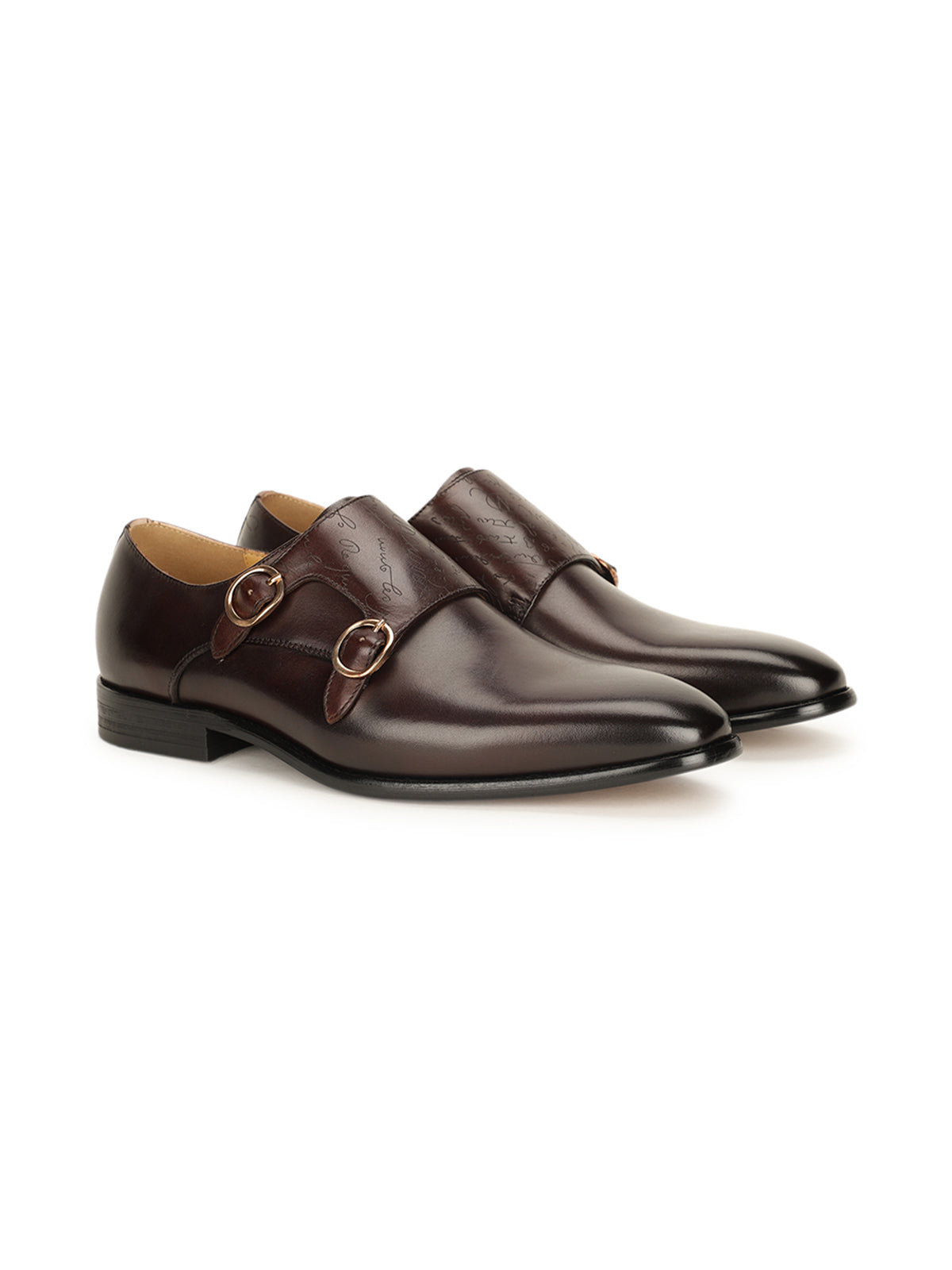 Fredrick Premium Leather Double Monk Strap