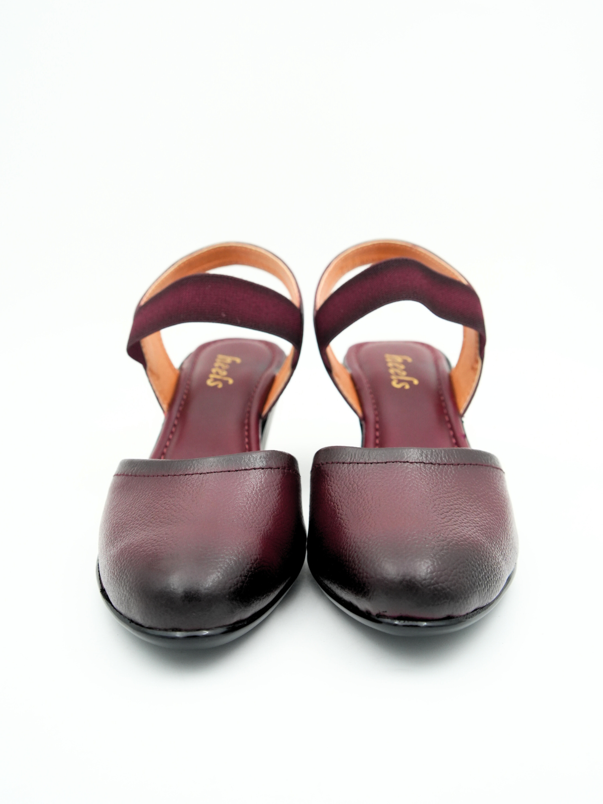 Marcia Leather Block Heel Pumps