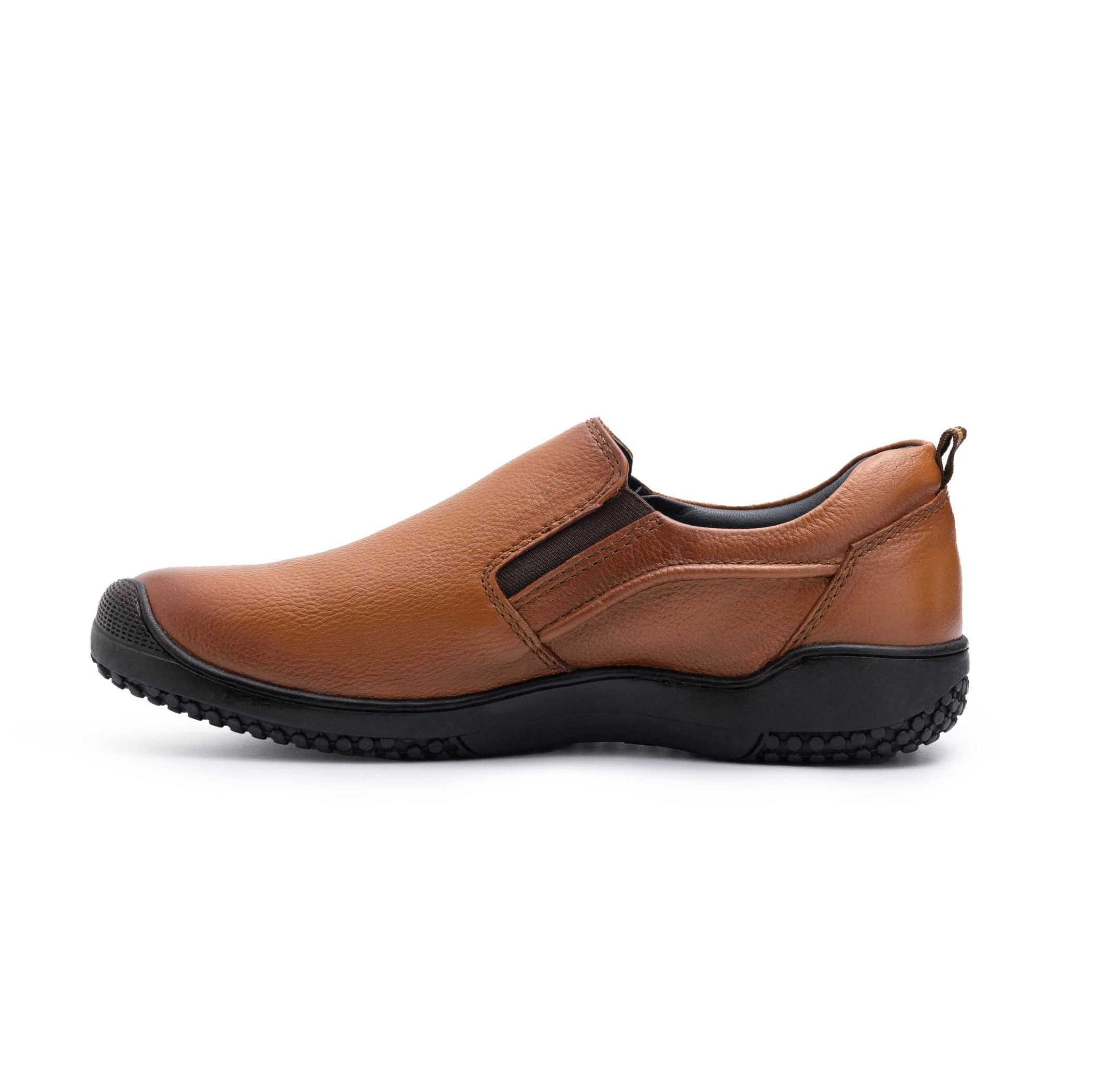 Ashton Casual Leather Slip Ons - The Heels India