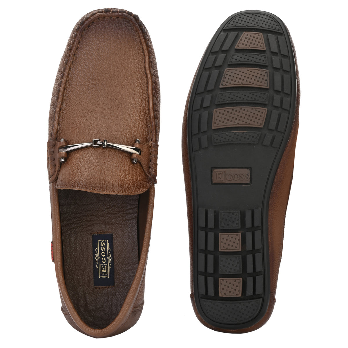 James Cushioned Leather Loafers