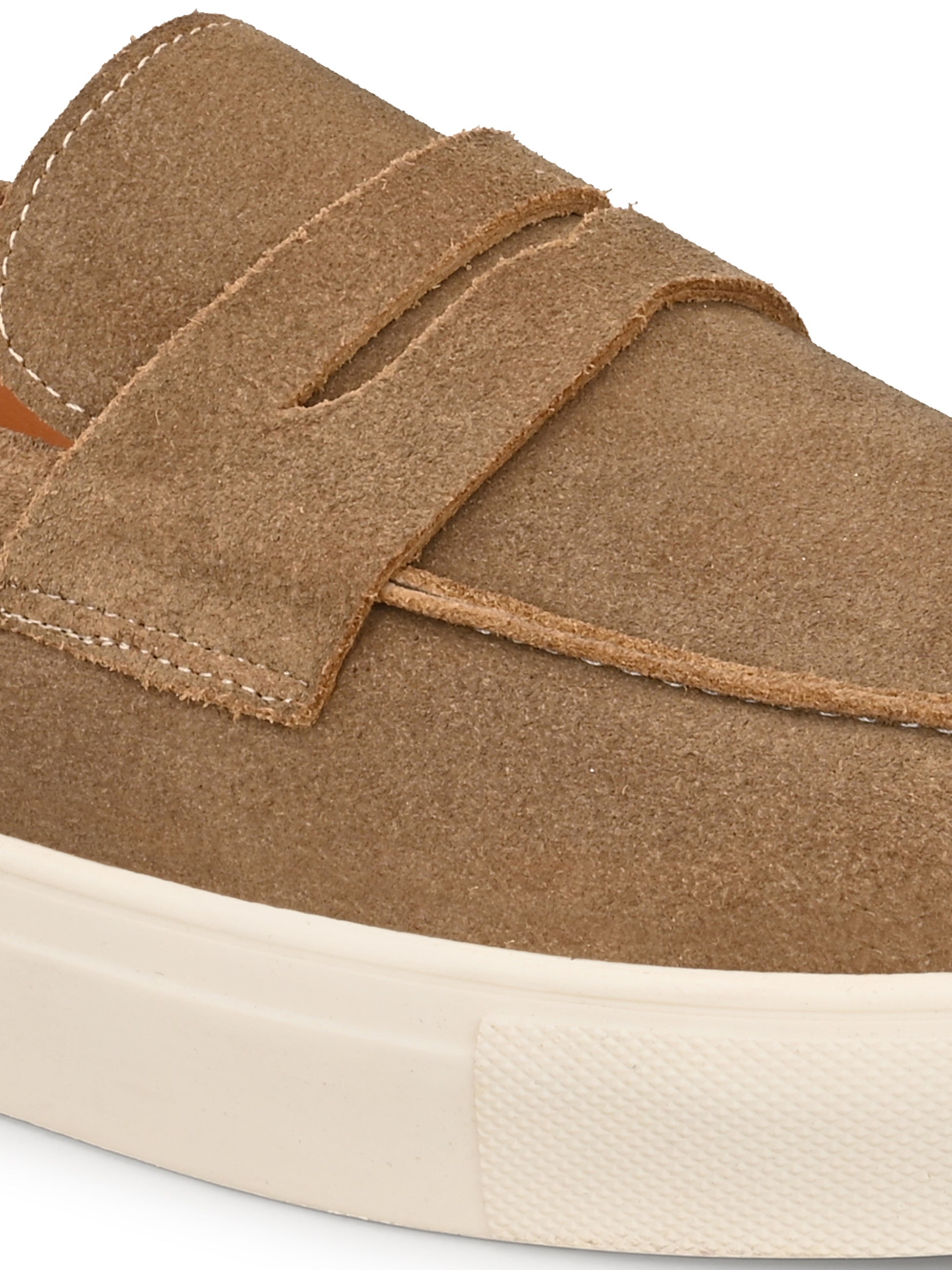 Fabrizio Suede Leather Slipons