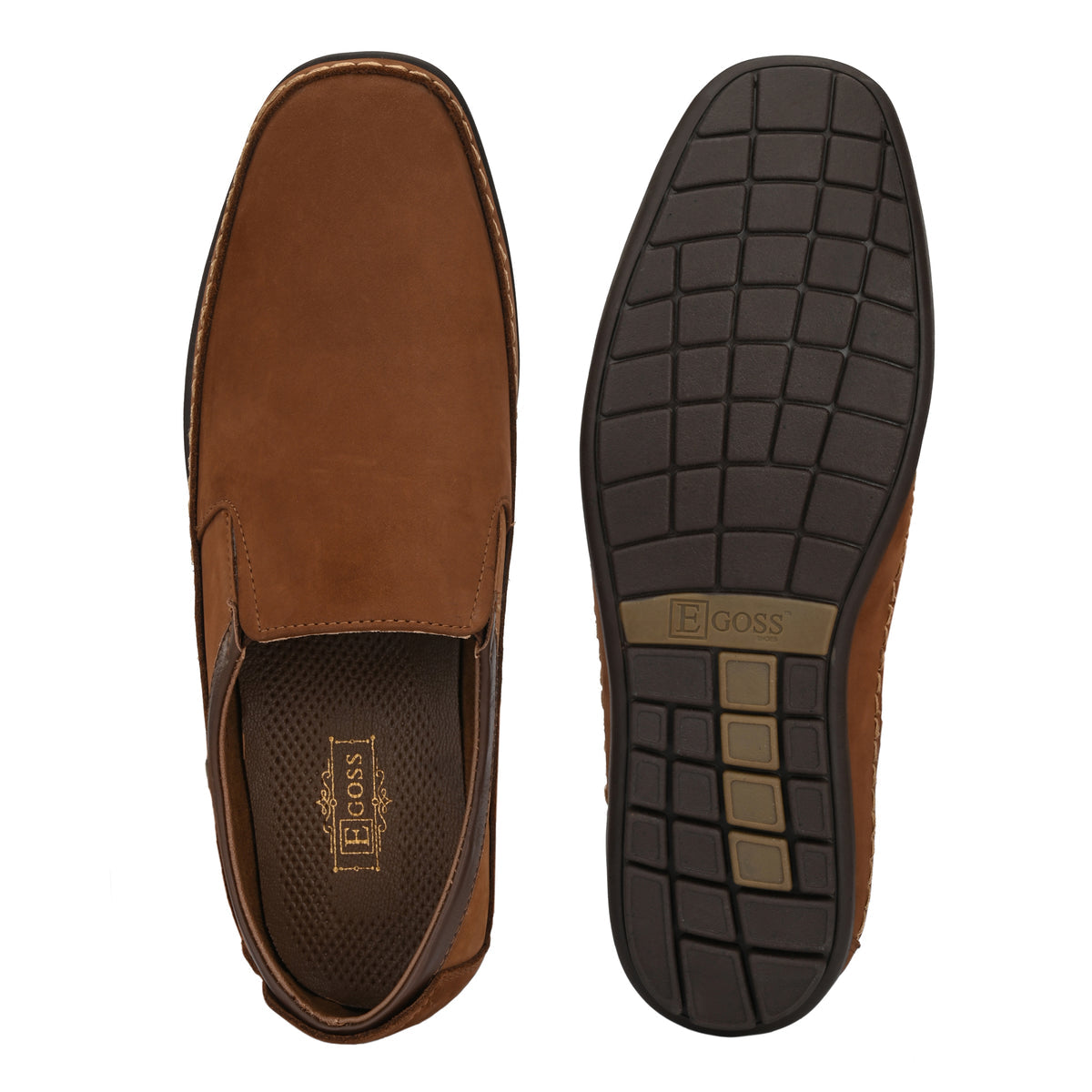 Sienna Leather Casual Slip-On Shoes - The Heels India