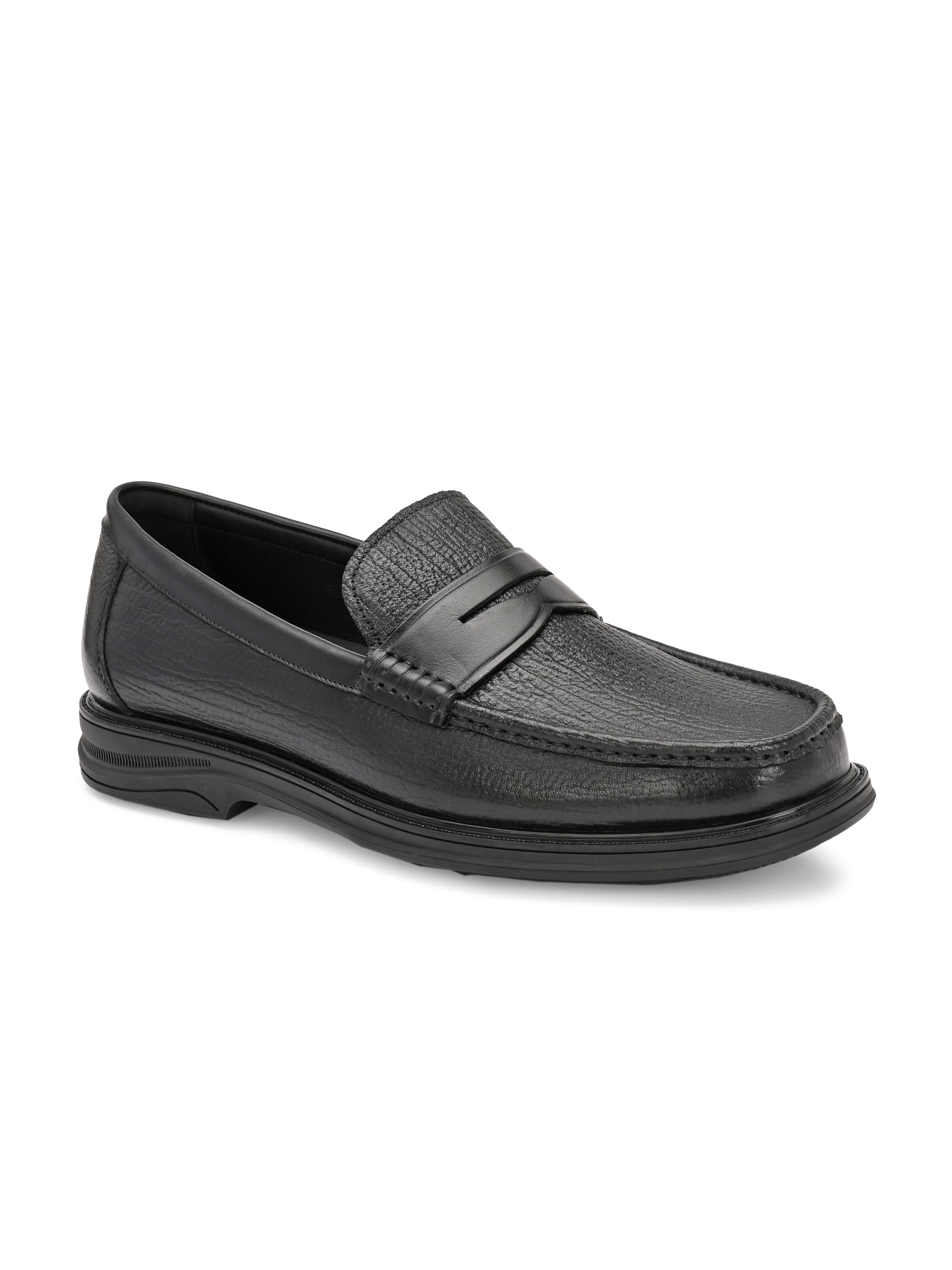 Cortel Luxury Leather Formal Loafers - The Heels India