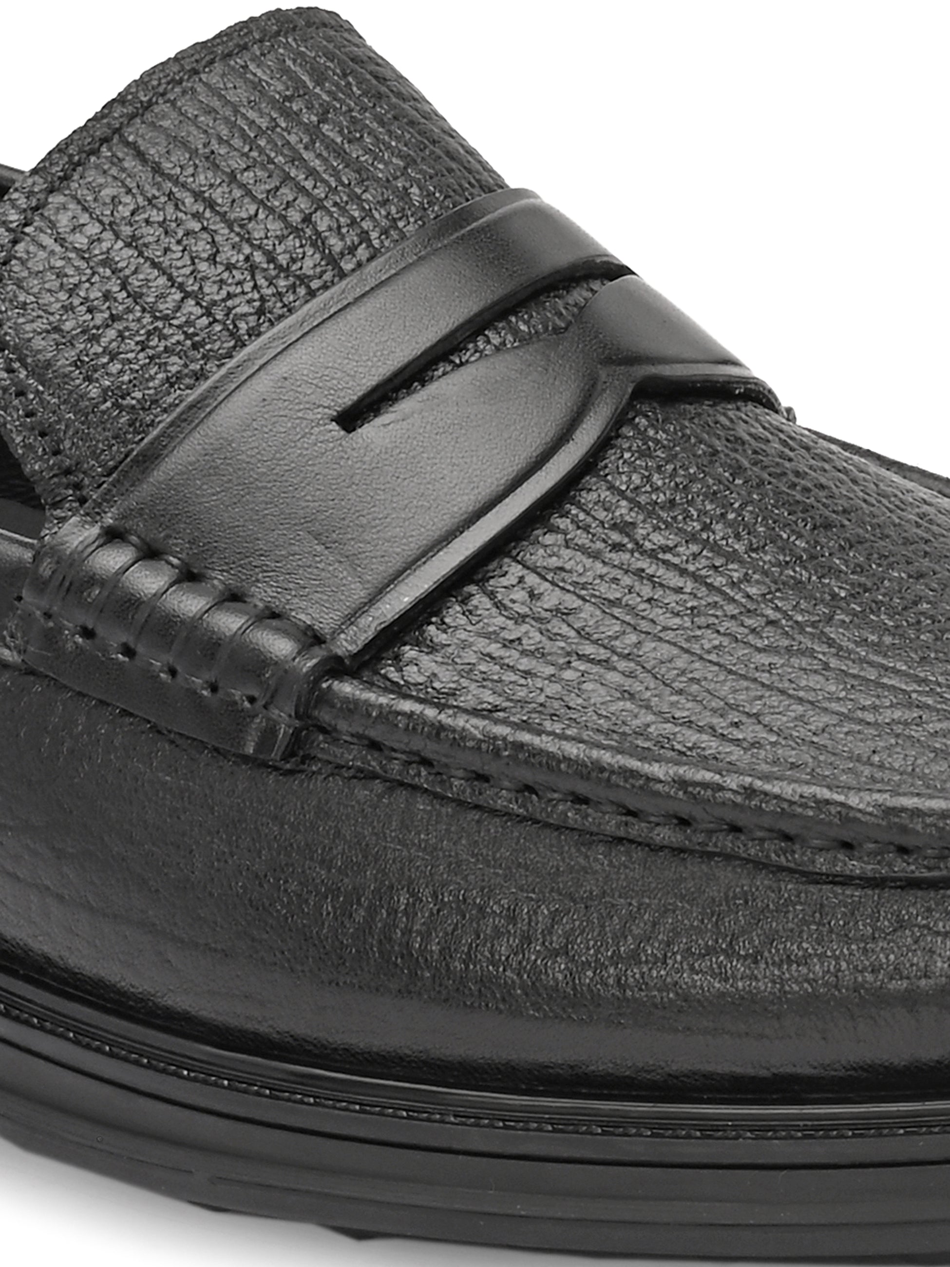 Cortel Luxury Leather Formal Loafers - The Heels India