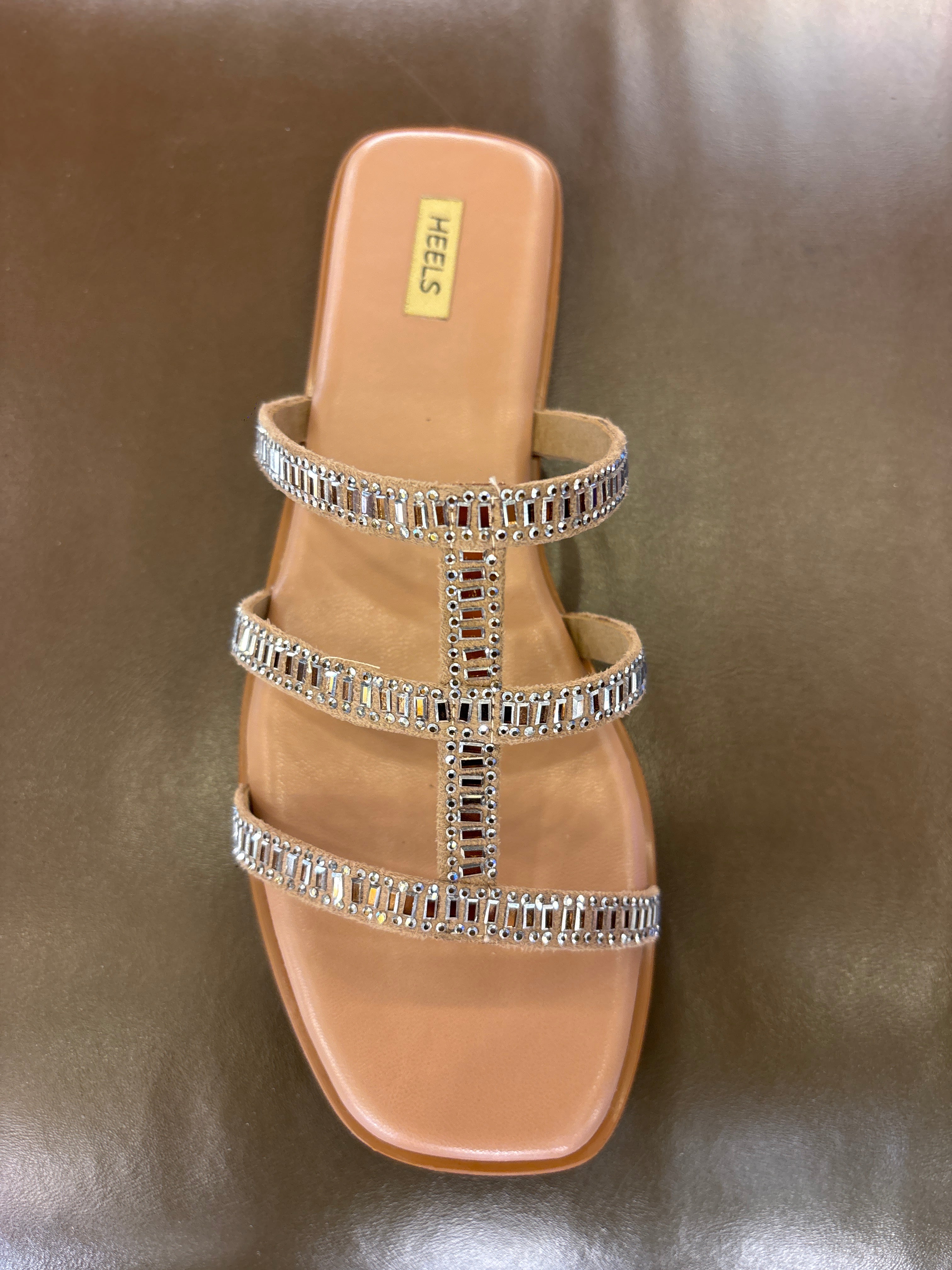 Elaris Embellished Bling Sliders