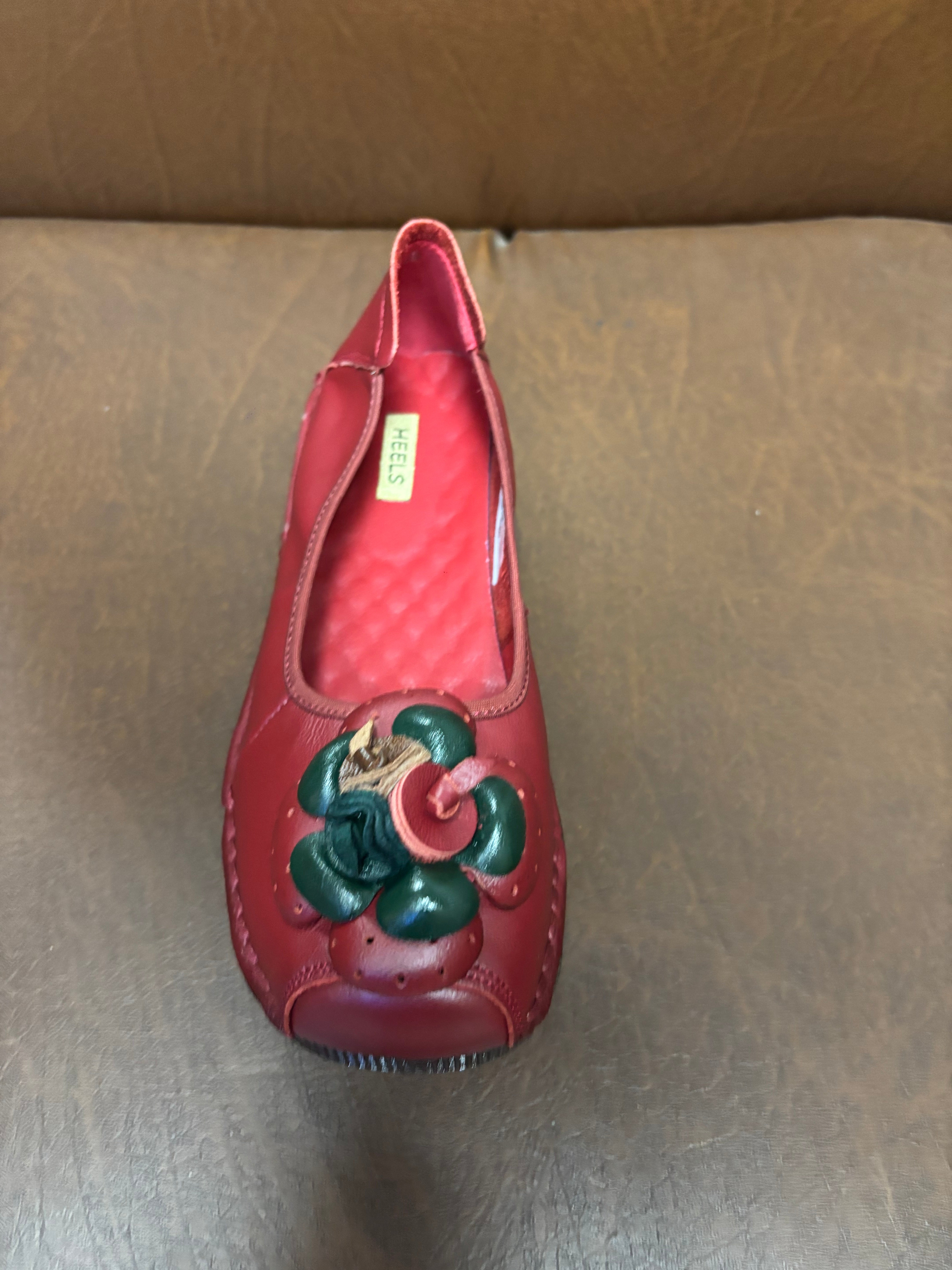 Flora 3.0 Premium Leather Cushioned Ballerinas
