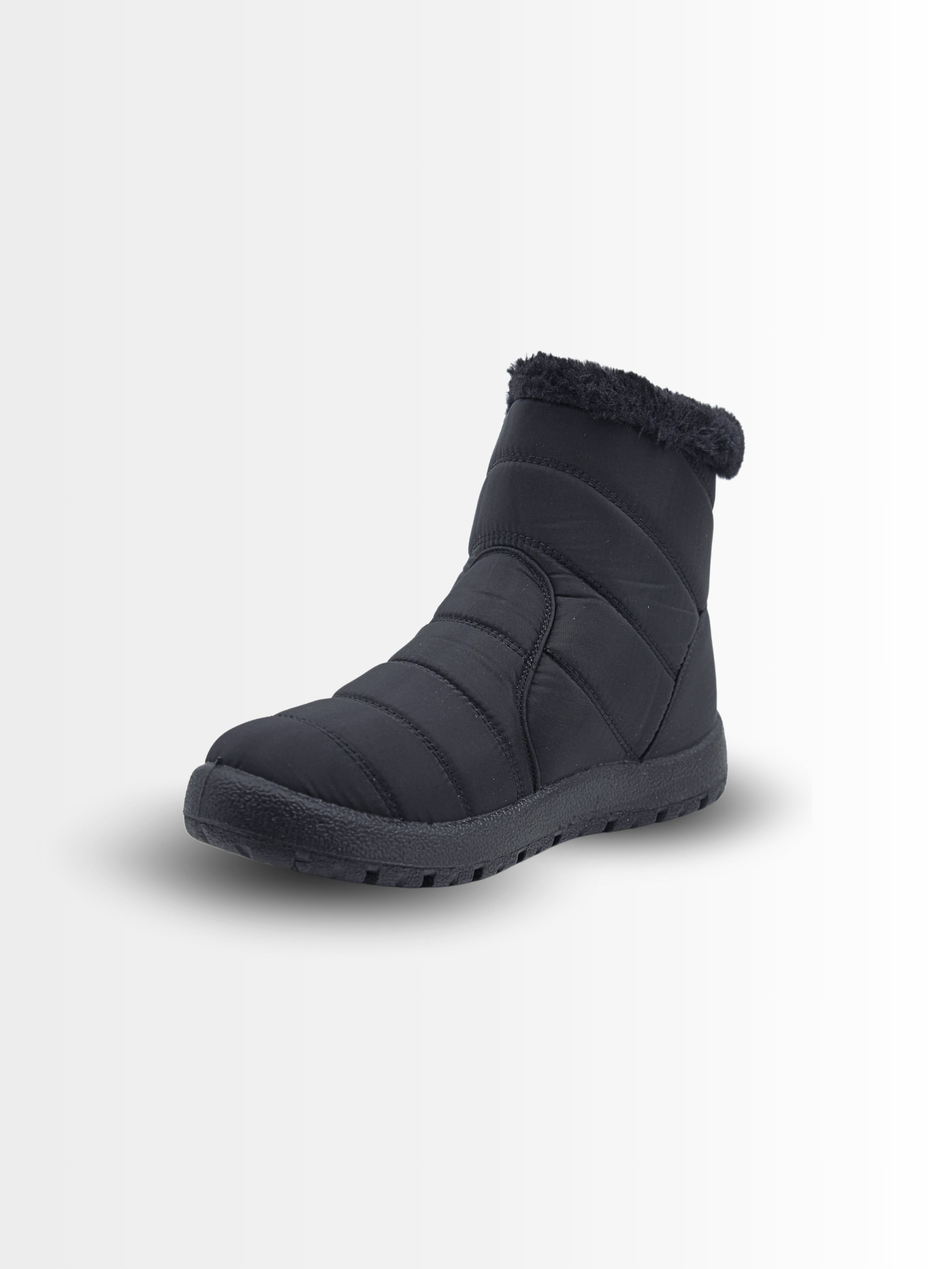 Sloane Suede Ankle Fur Boots