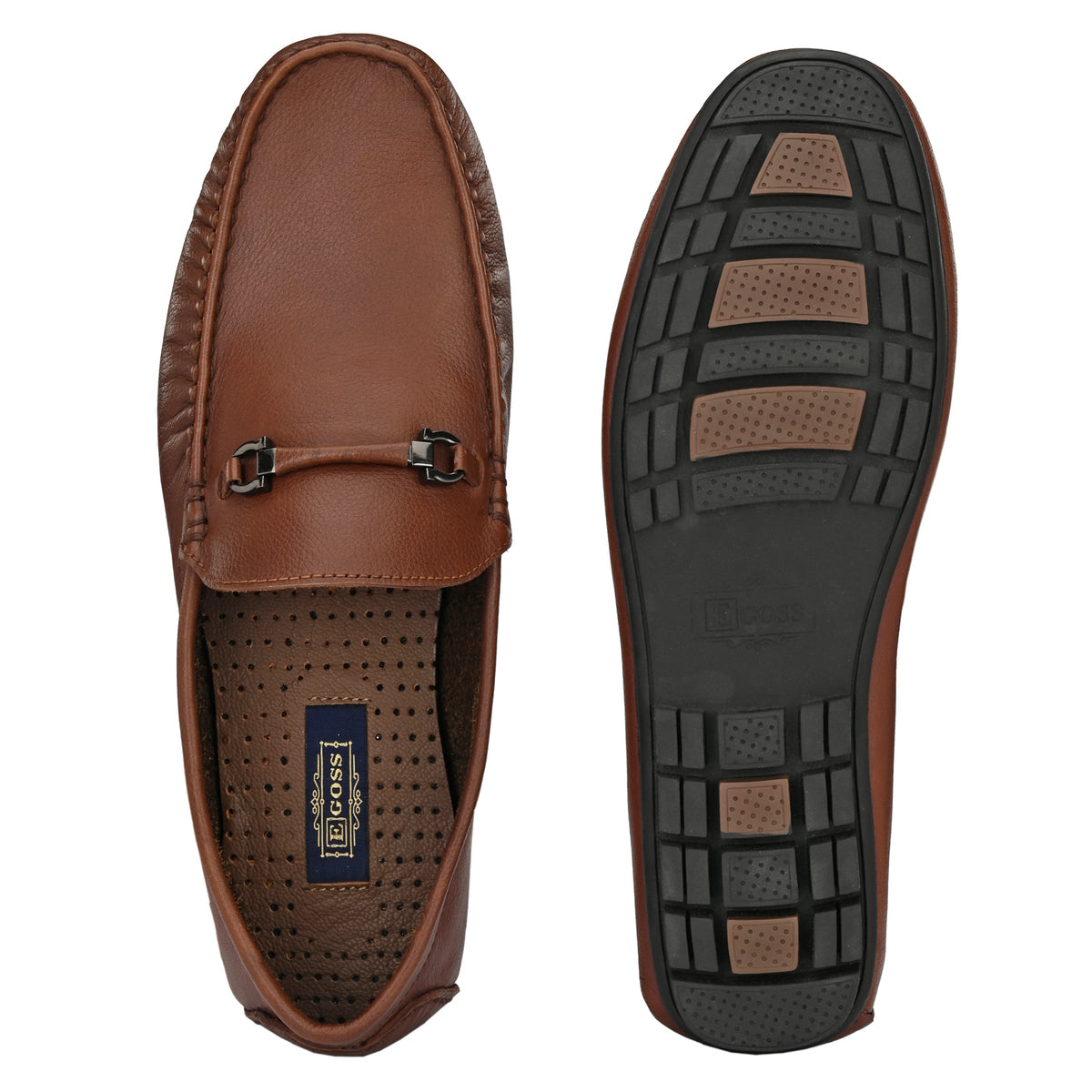 Puyol Leather Cushioned Loafers