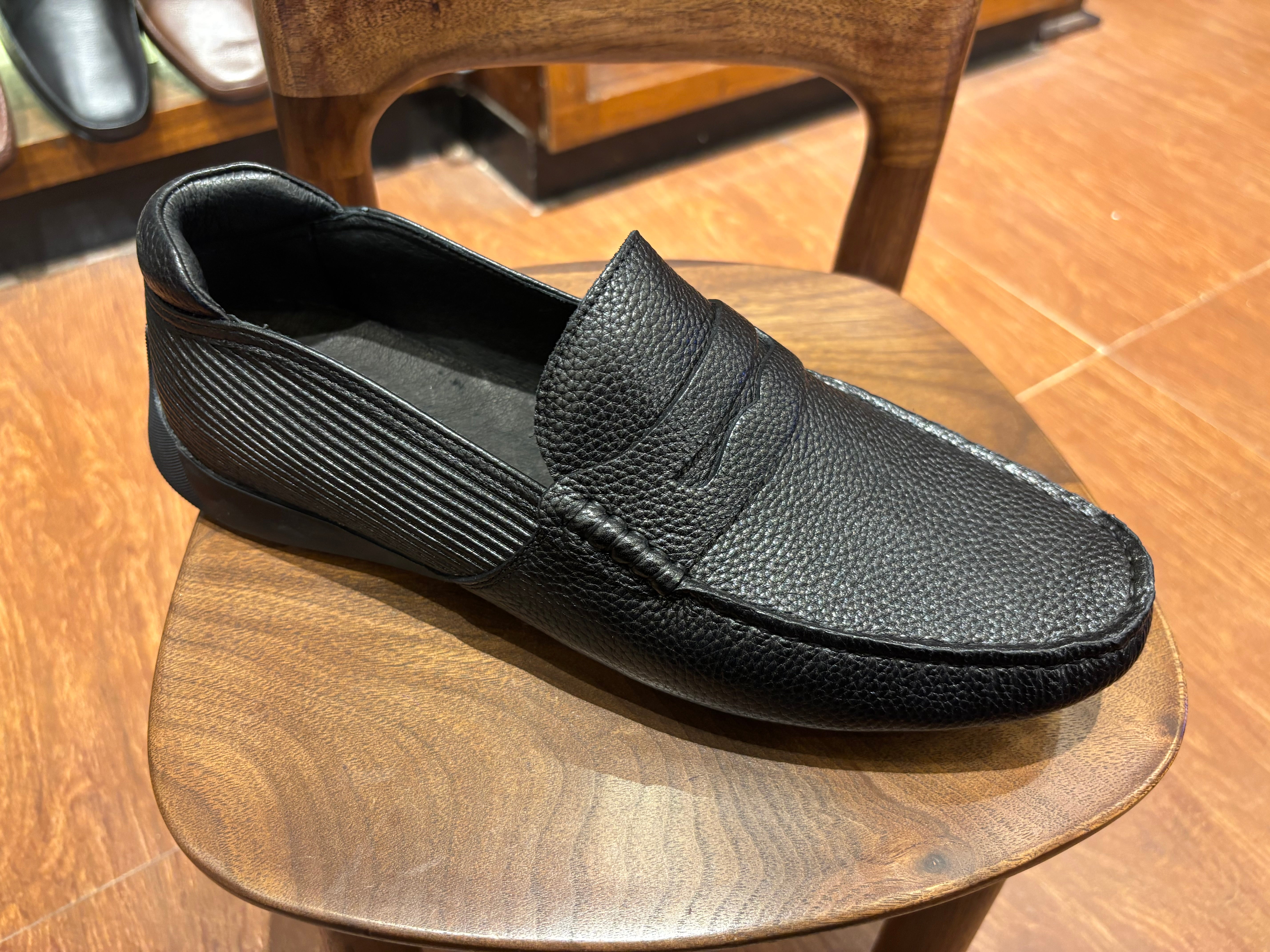 Terry Premium Leather Driving Loafers