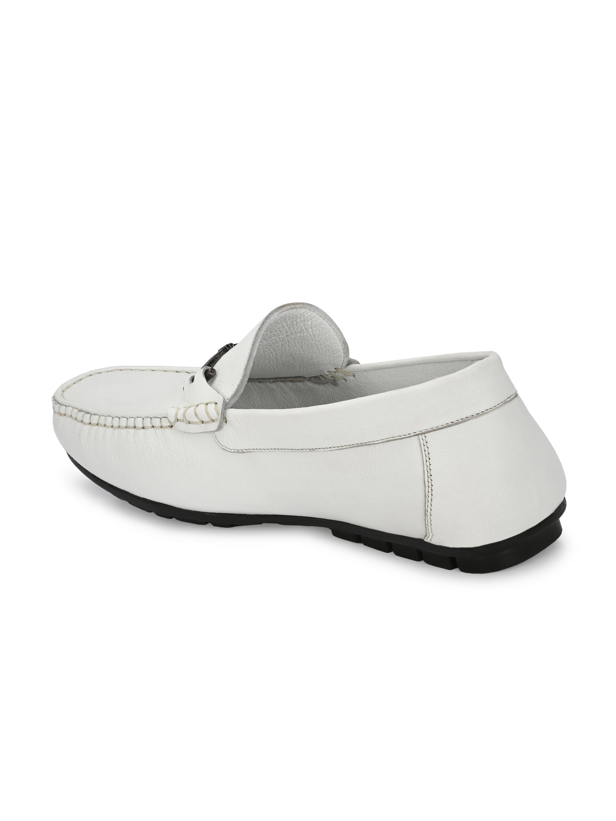 James Cushioned Leather Loafers