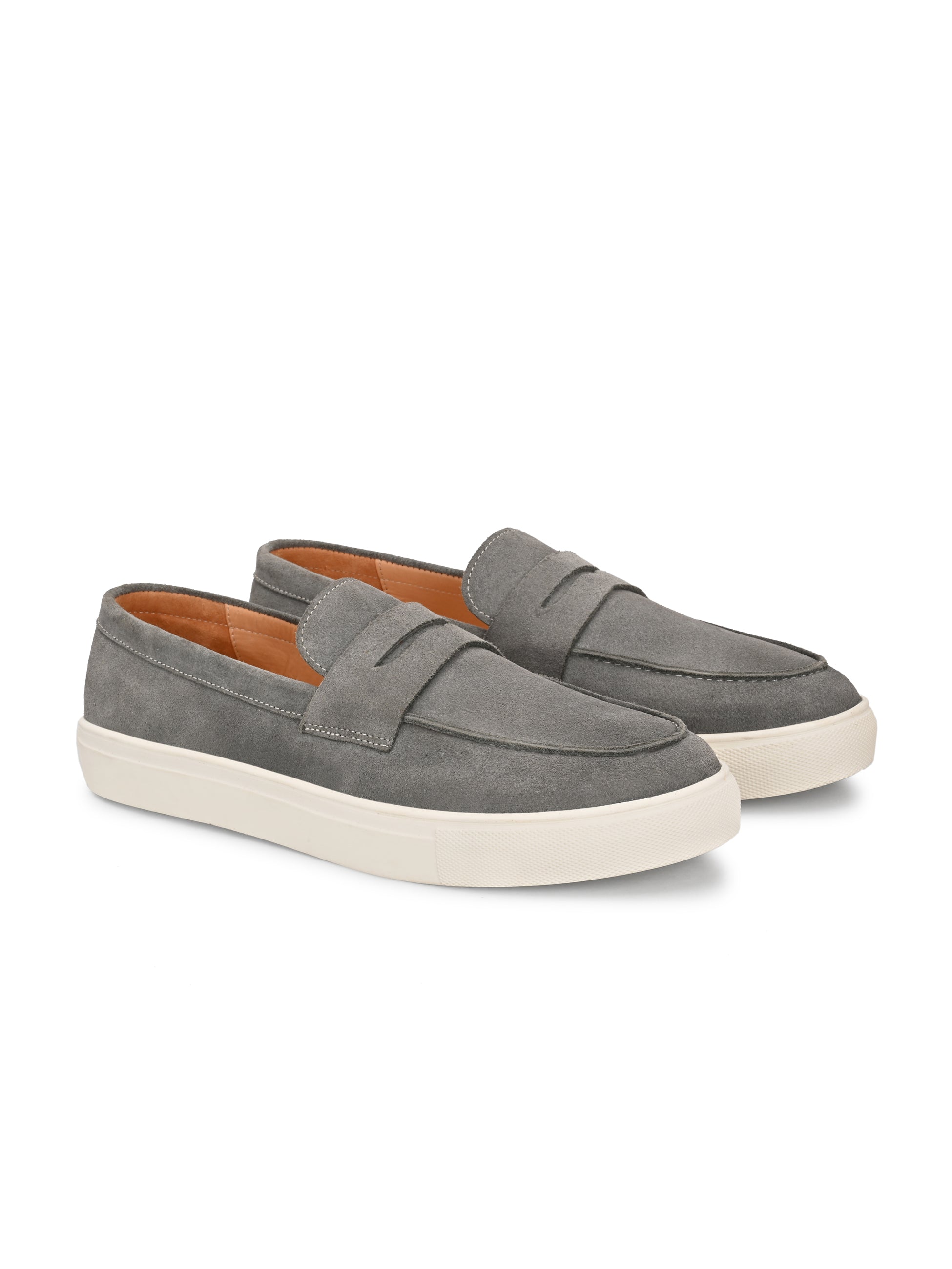 Fabrizio Suede Leather Slipons - The Heels India