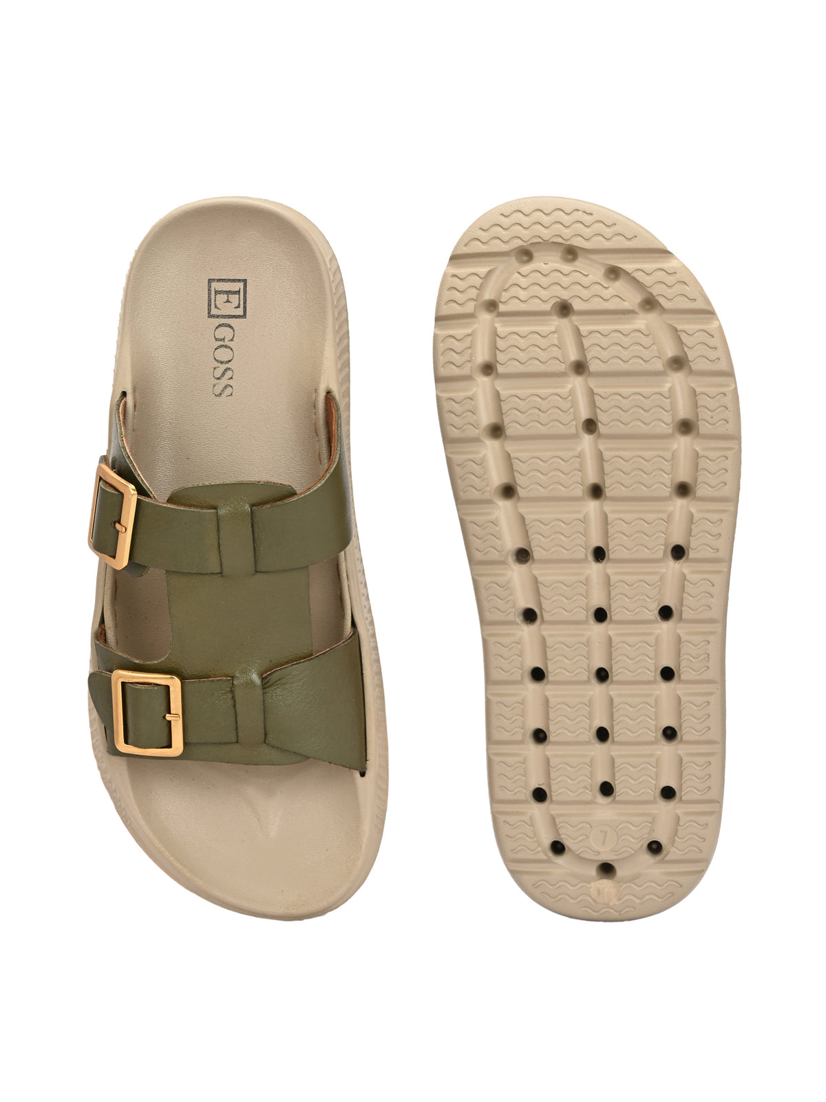 Mikel Zero Gravity Summer Comfort Leather Slippers