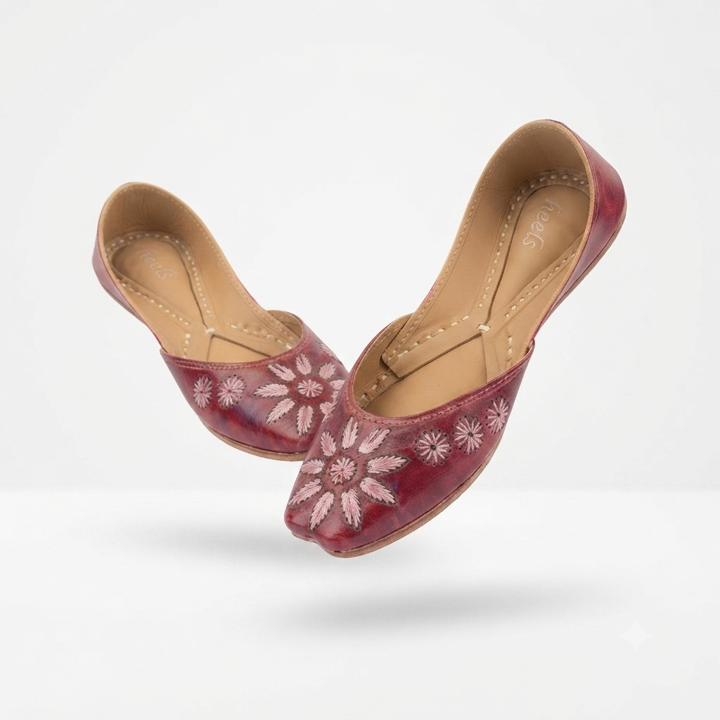 Fariya Handcrafted Leather Juttis