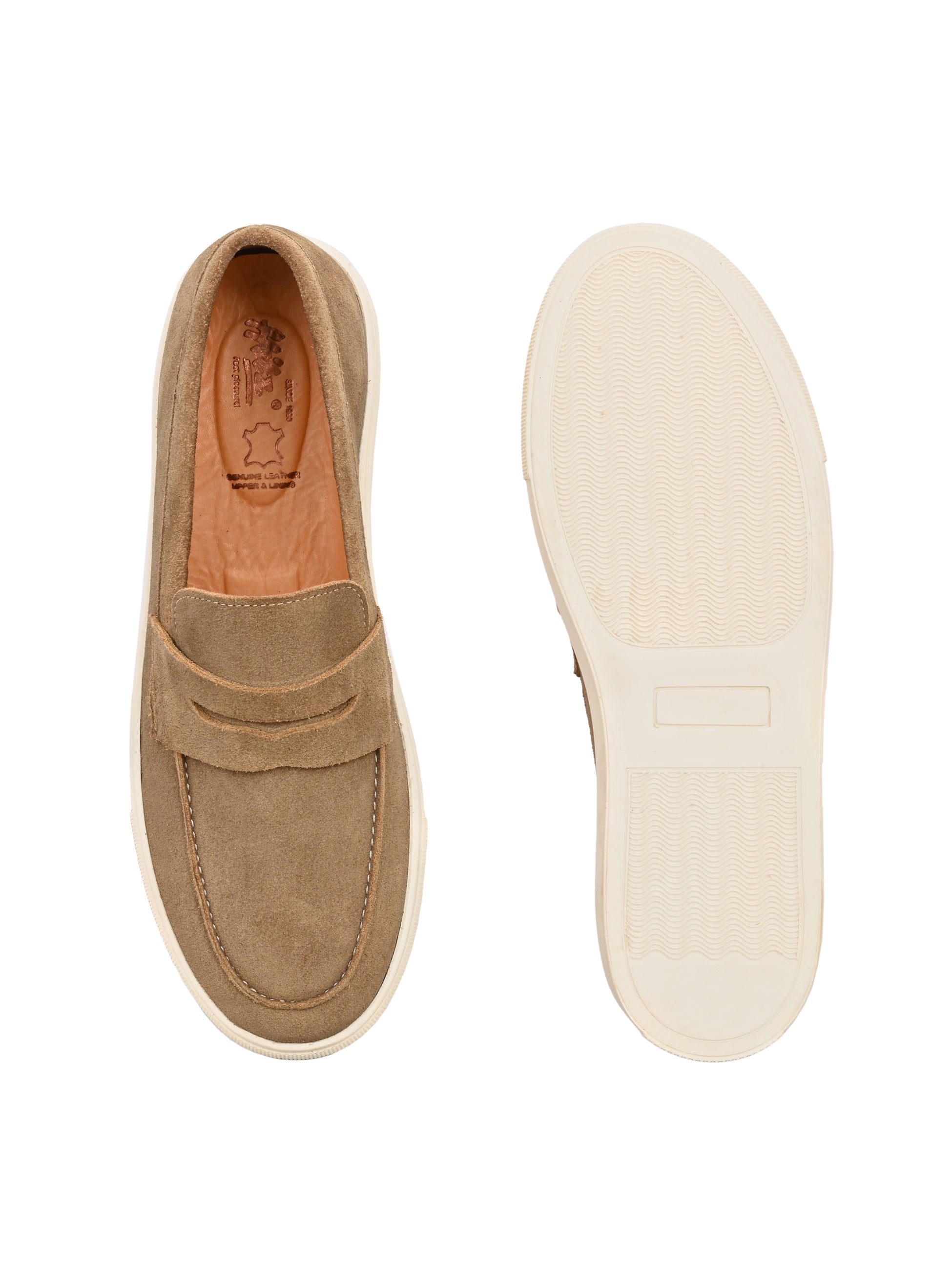 Fabrizio Suede Leather Slipons