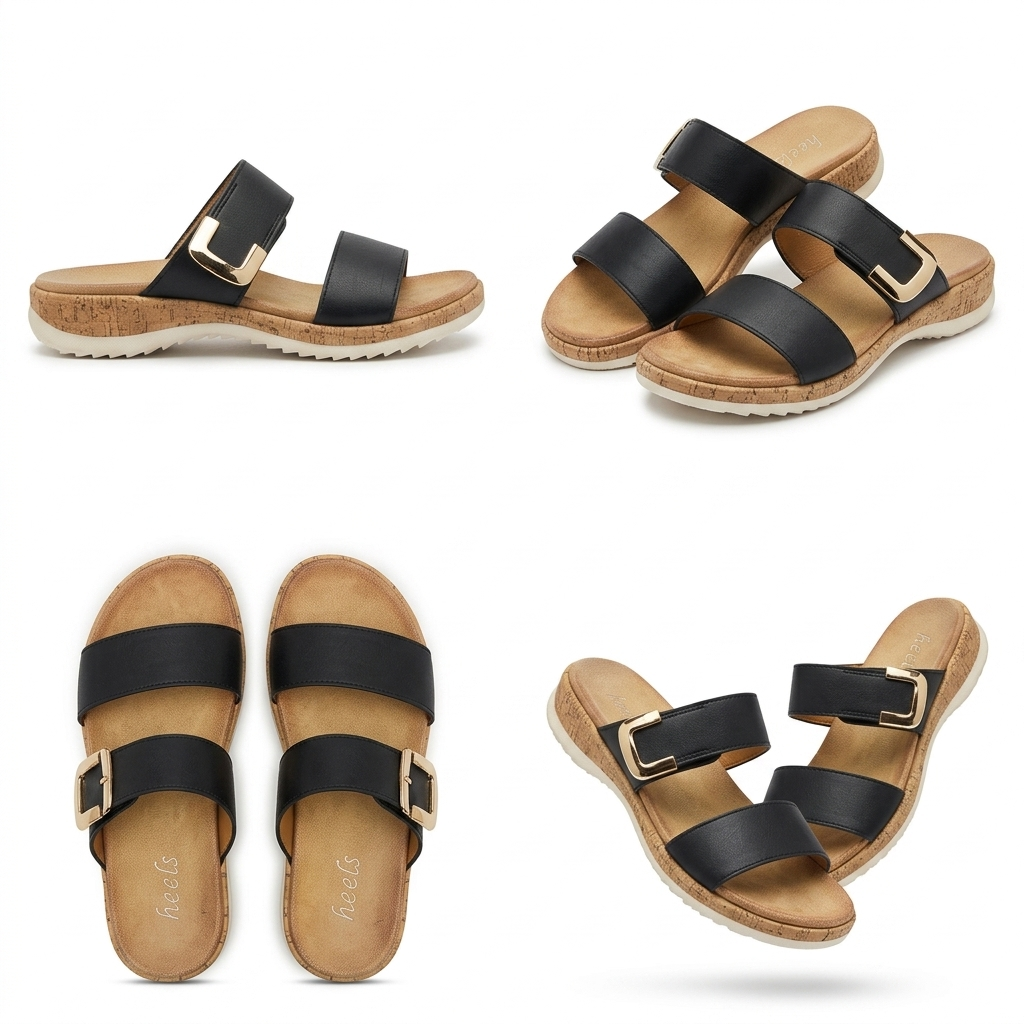 Chelsea Comfort Slippers – Cushioned Velcro Strap