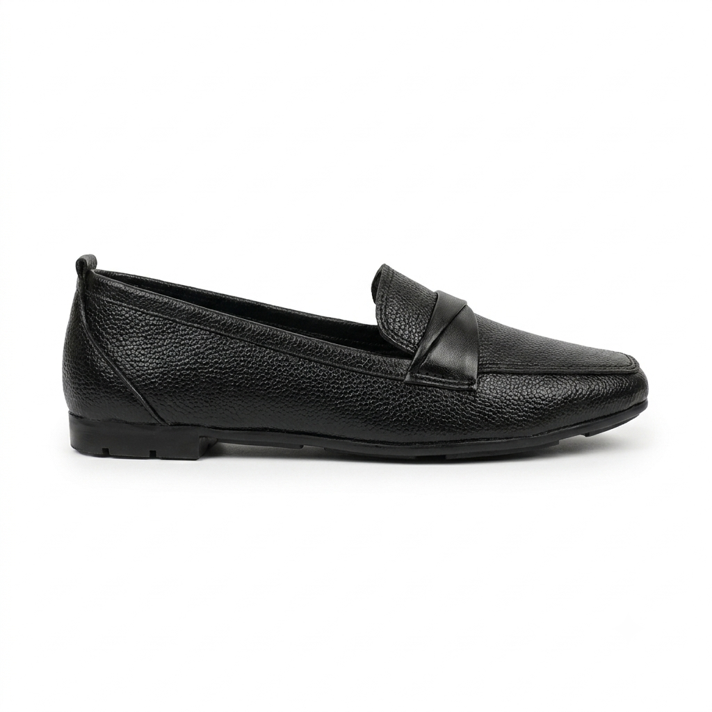 Swirl Classic Leather Loafers