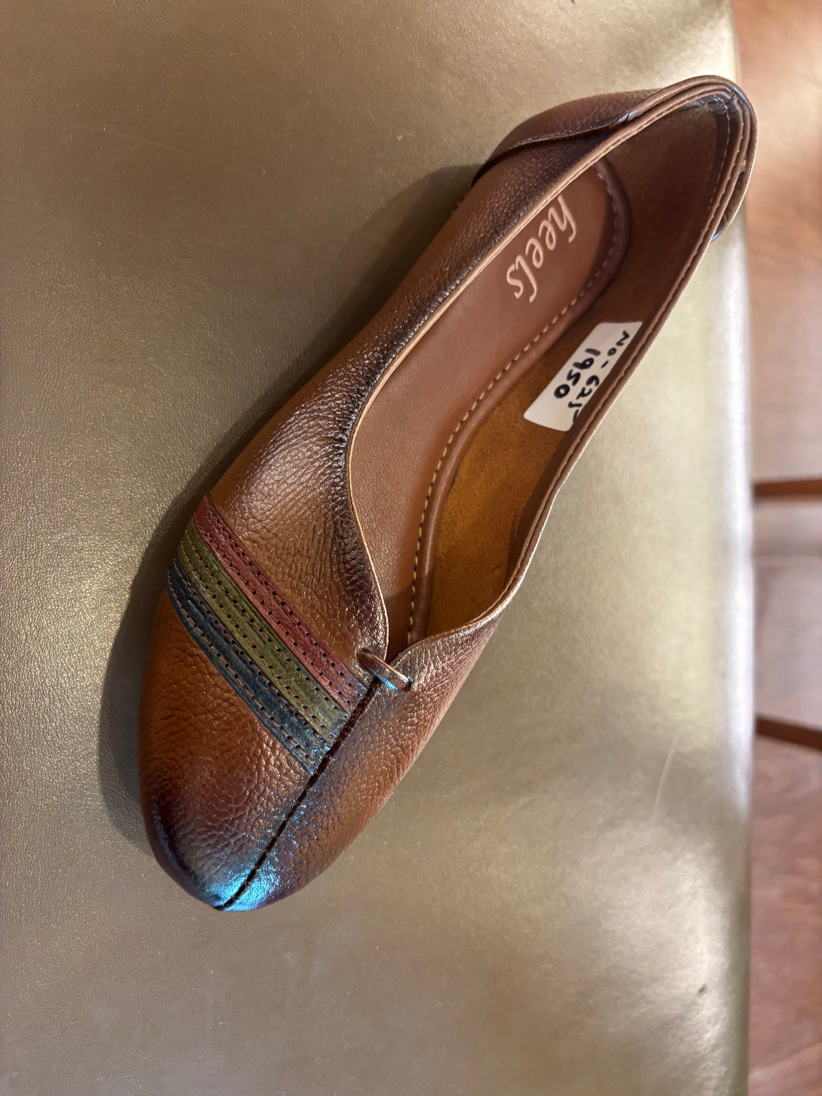 Stripes Classic Leather Loafers