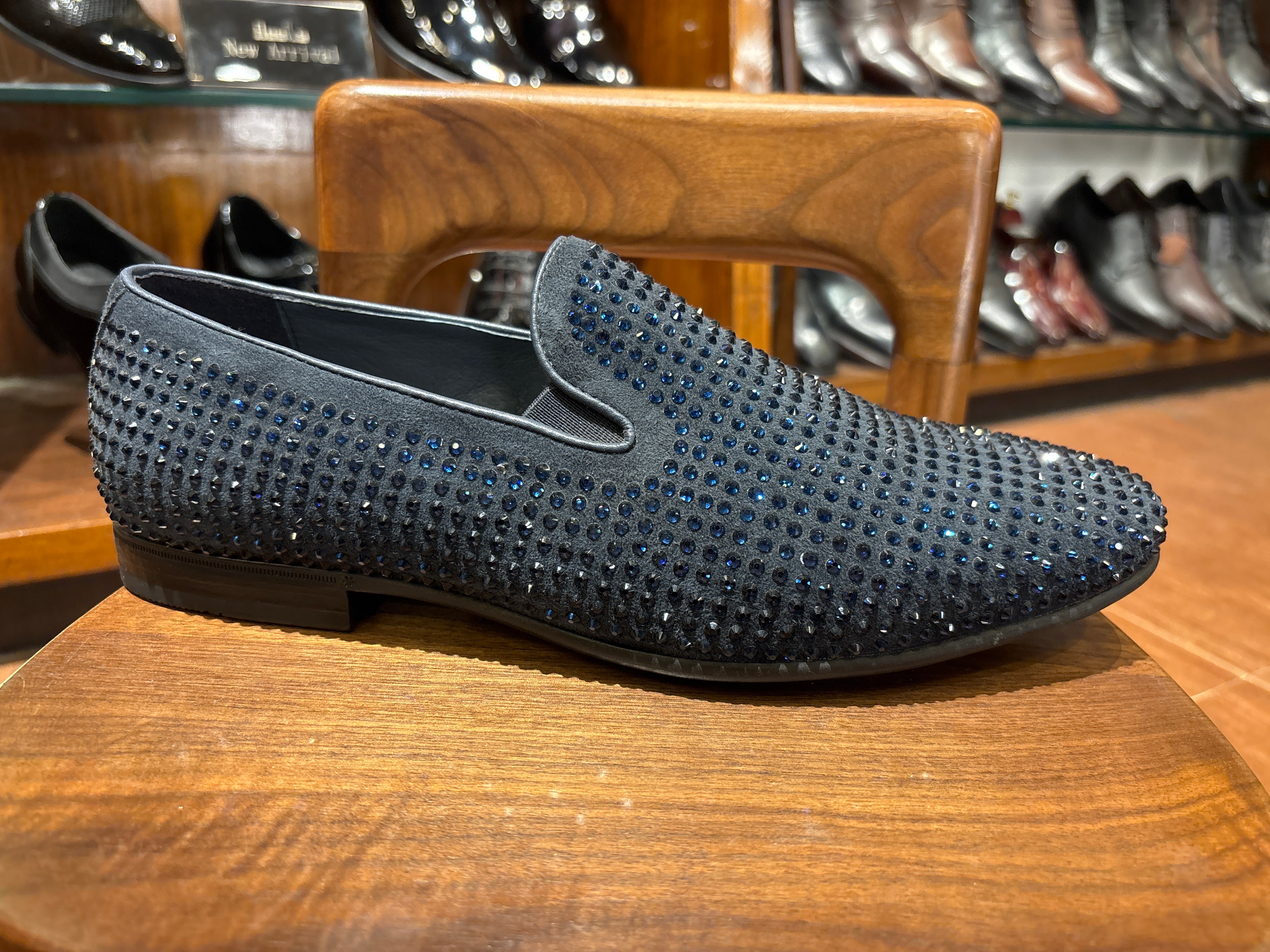 Bruyne Bling Party Formal Leather Slip Ons - The Heels India