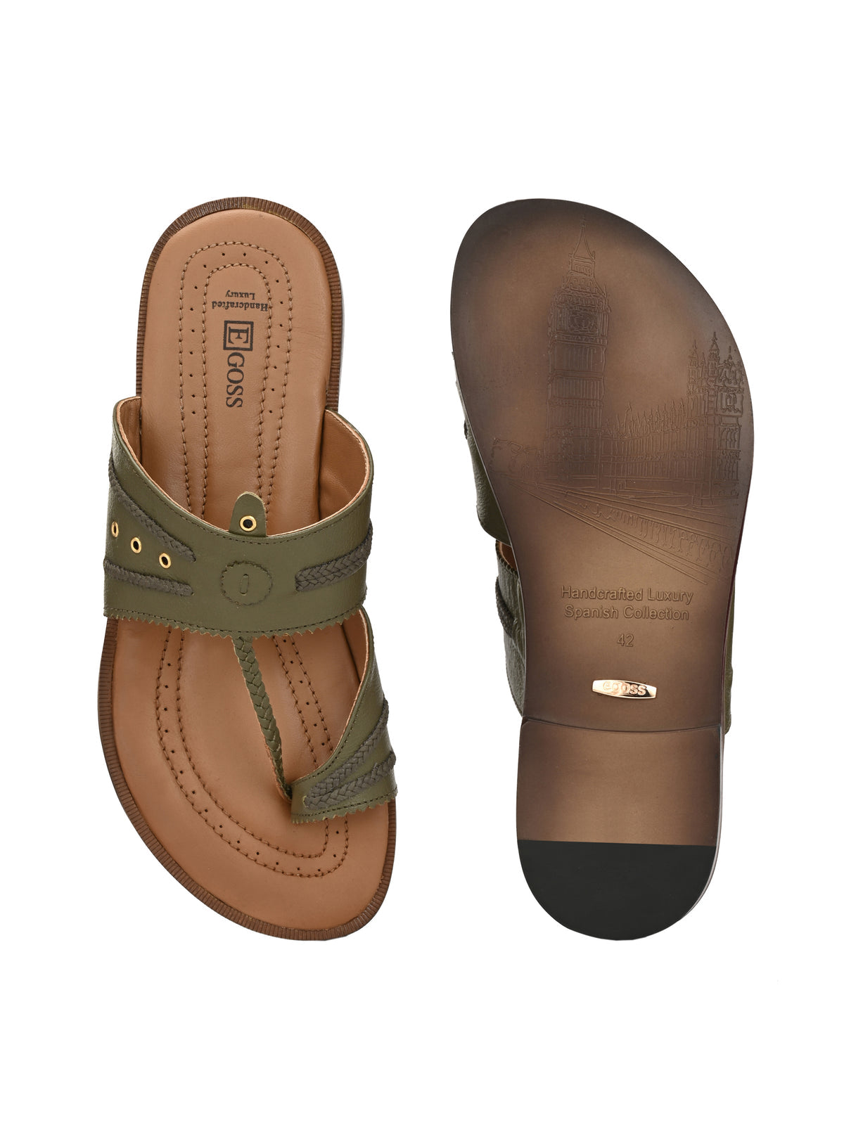 Royce Leather Kohlapuri Chappals