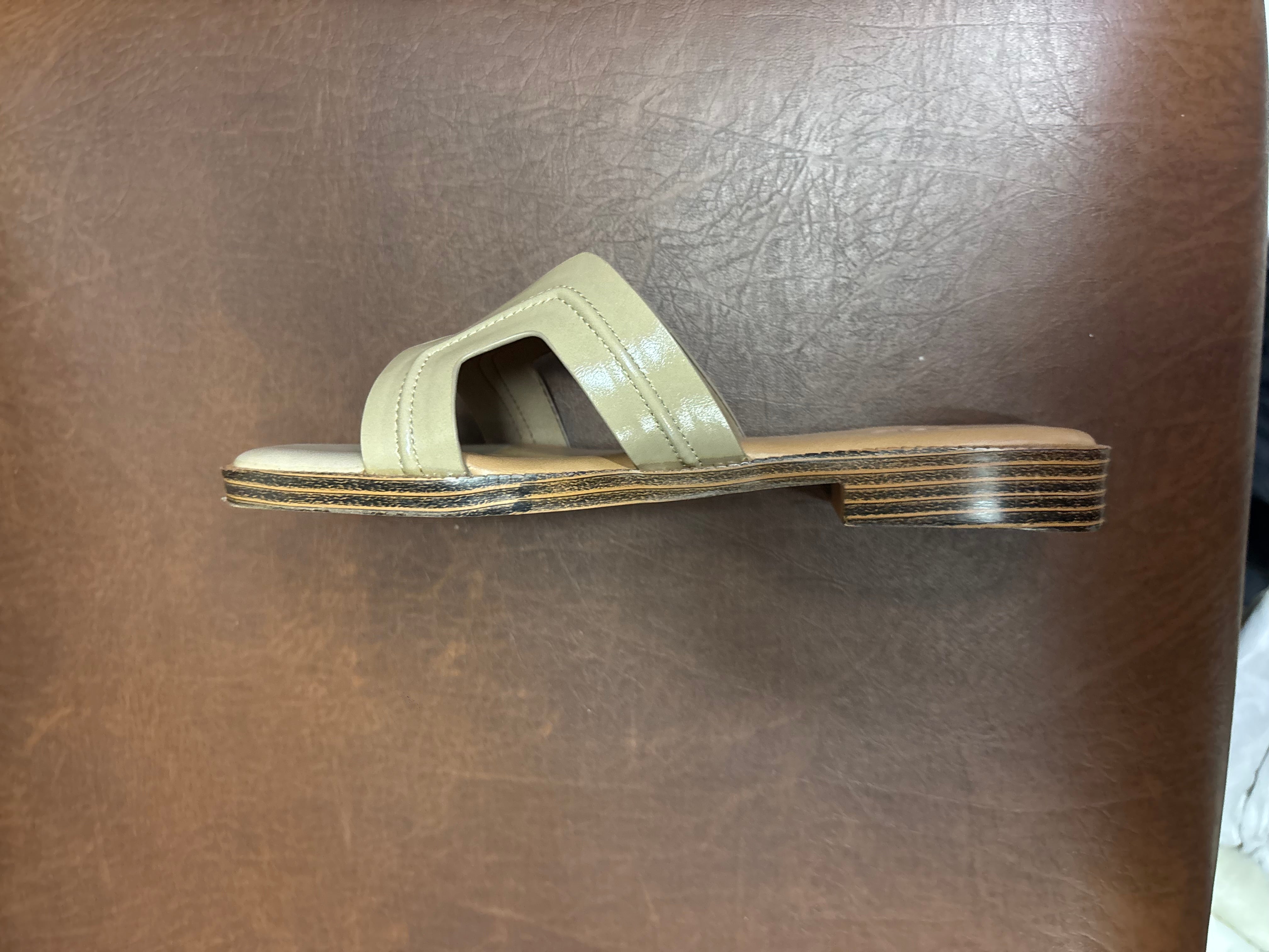Nysa Cushioned Mid Heel Sliders