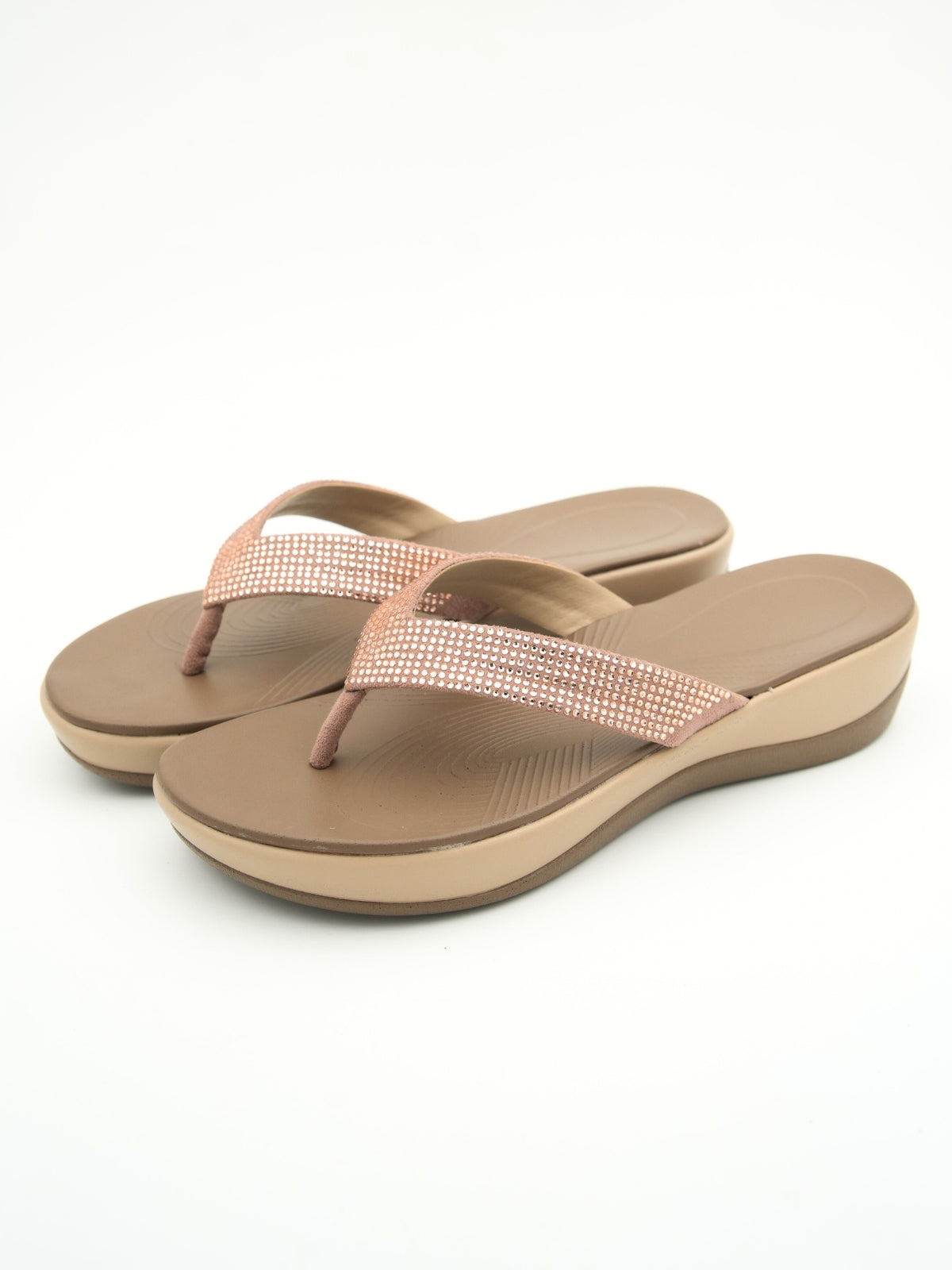 Emily Cushion Bling Slippers