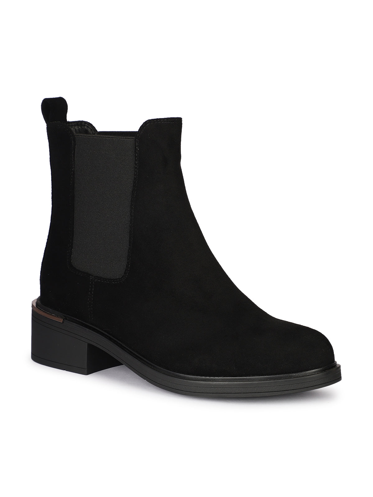 Rhonda Premium Suede Chelsea Winter Ankle Boots