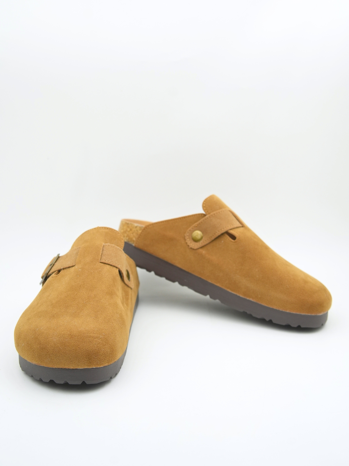 Liza Suede Slip on Clogs