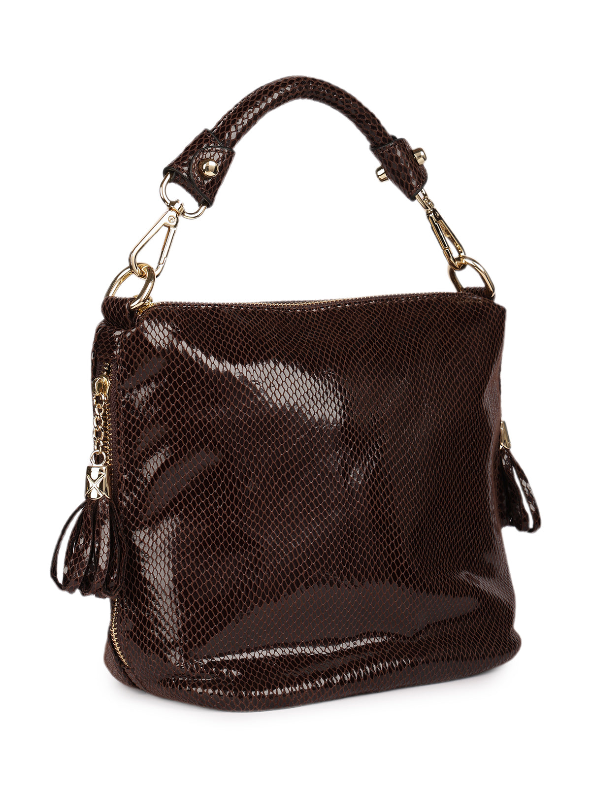 Ramira Shimmer Handle bag