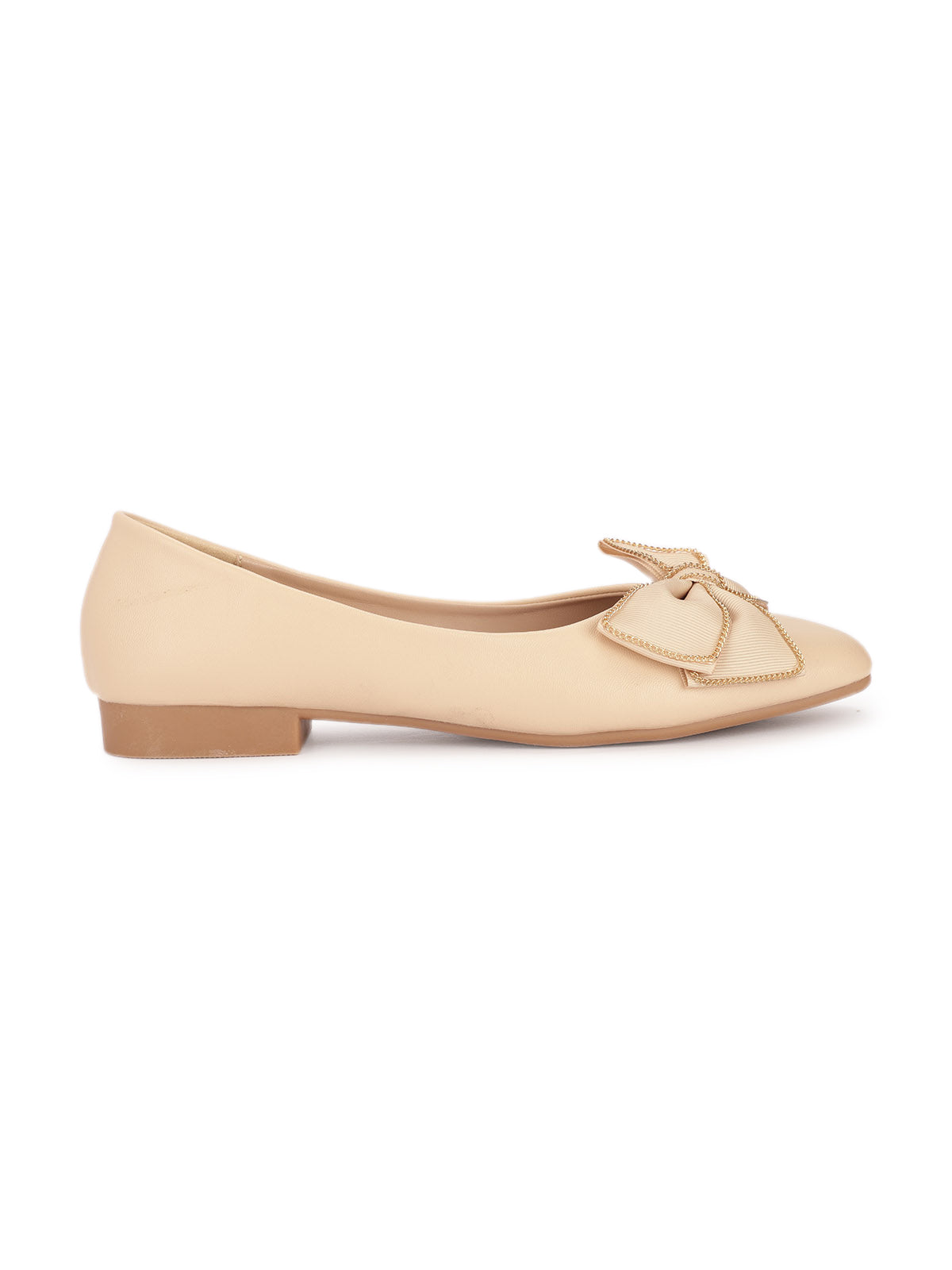 Belinda Bow Flat Ballerinas - The Heels India