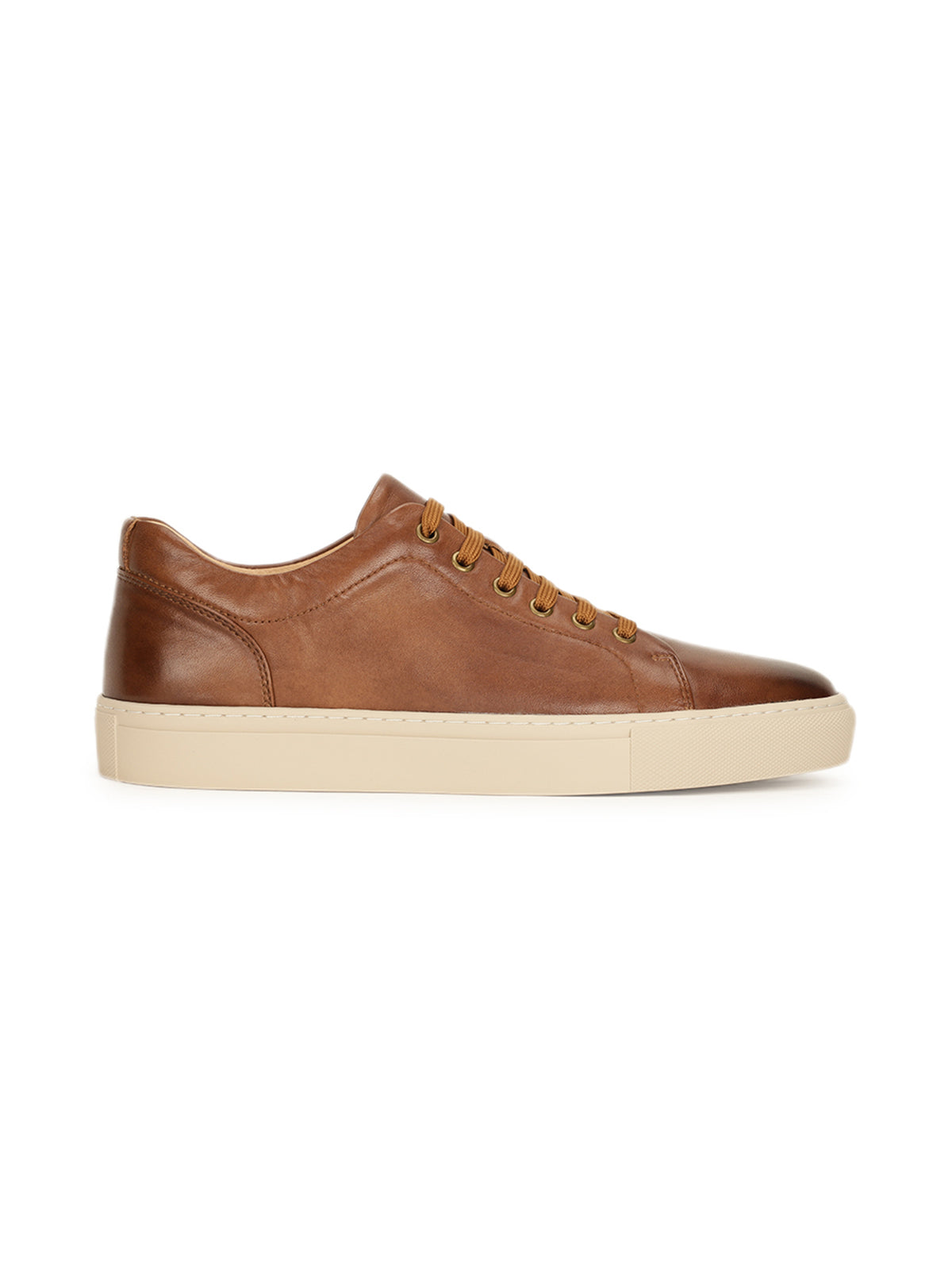 Endrick Premium Leather Lace Up Sneakers