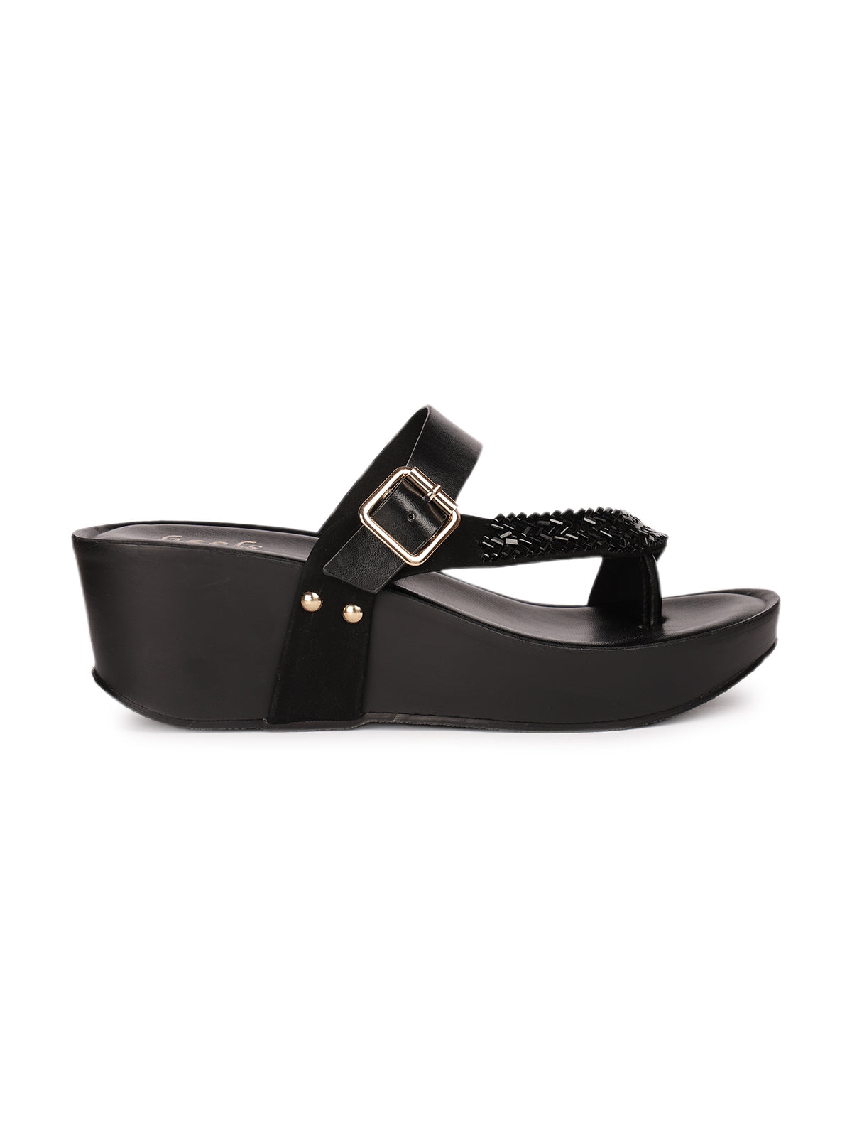 Mireta Embellished Thumb Wedges