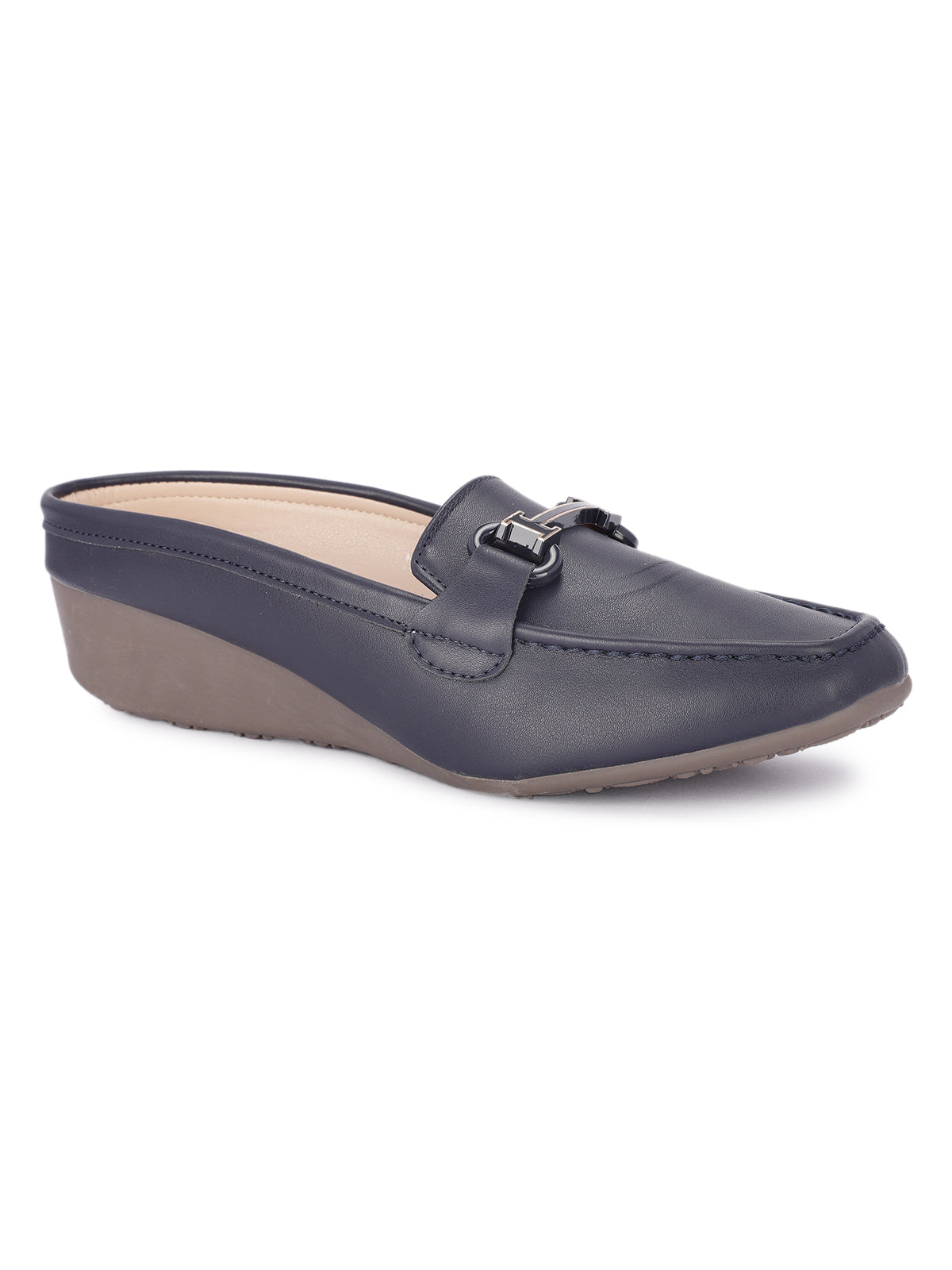 Leto Cushioned Back Open Mules