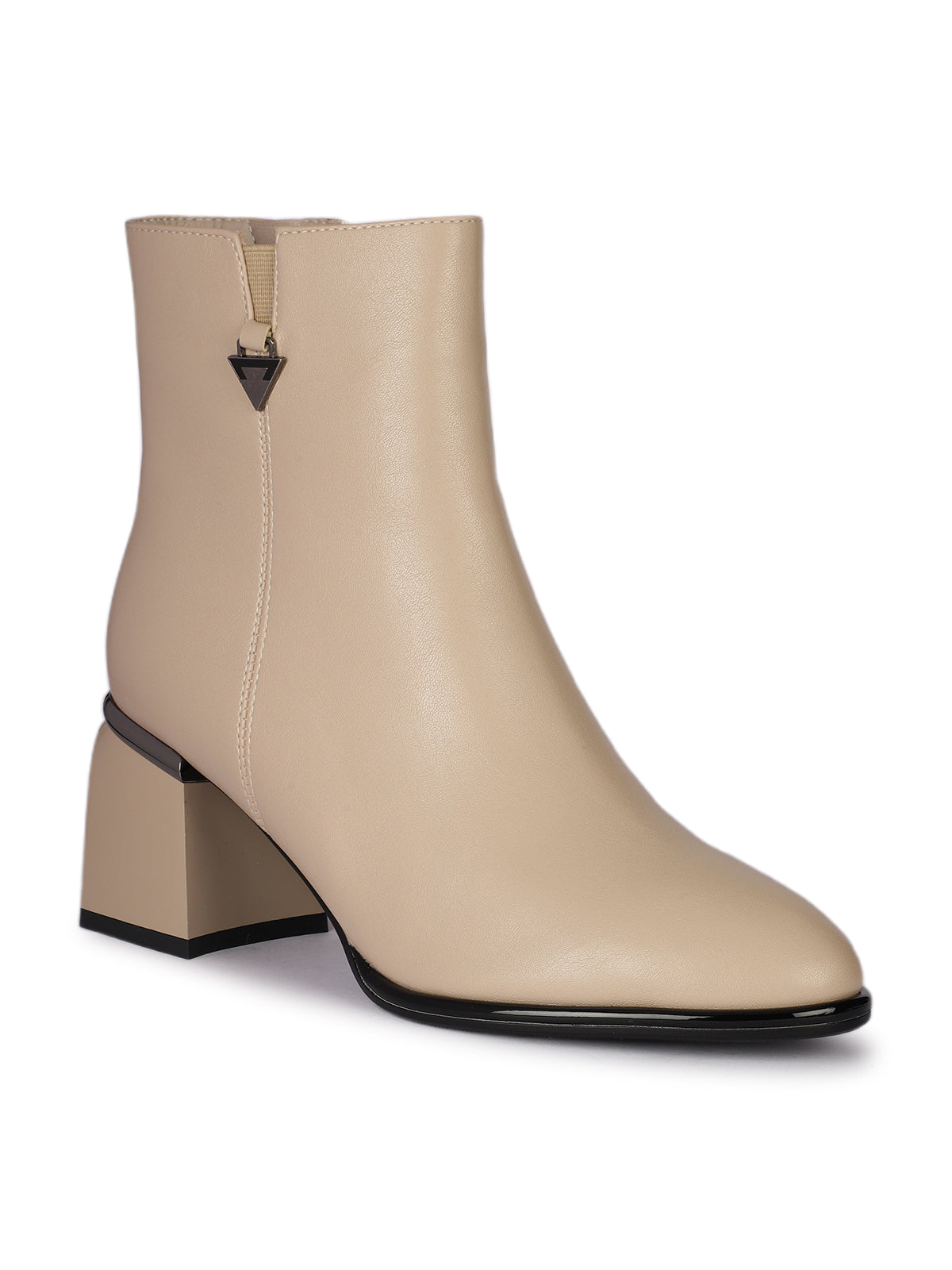 Verona Luxe Premium Winter Ankle Block Heel Boots