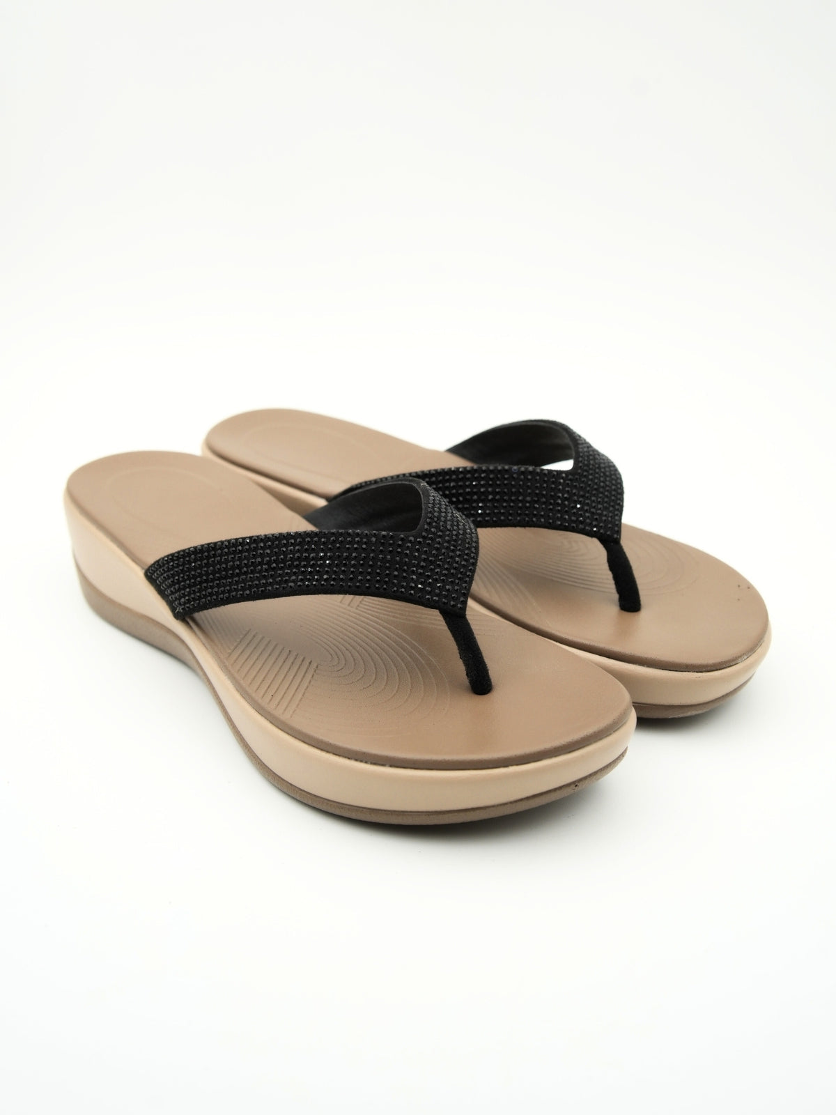 Emily Cushion Bling Slippers