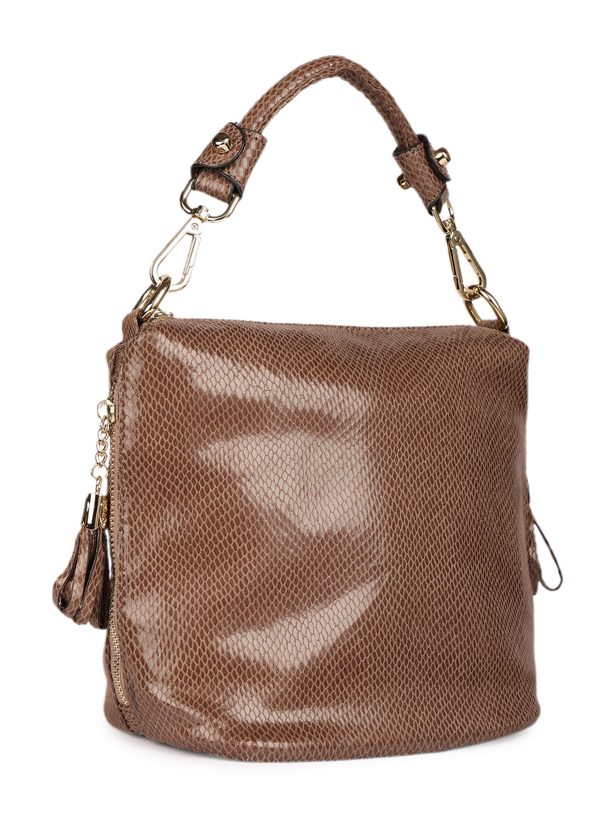 Ramira Shimmer Handle bag