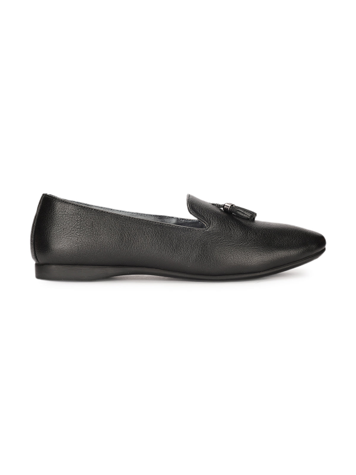 Clinton Leather Tassel Cushioned Loafers