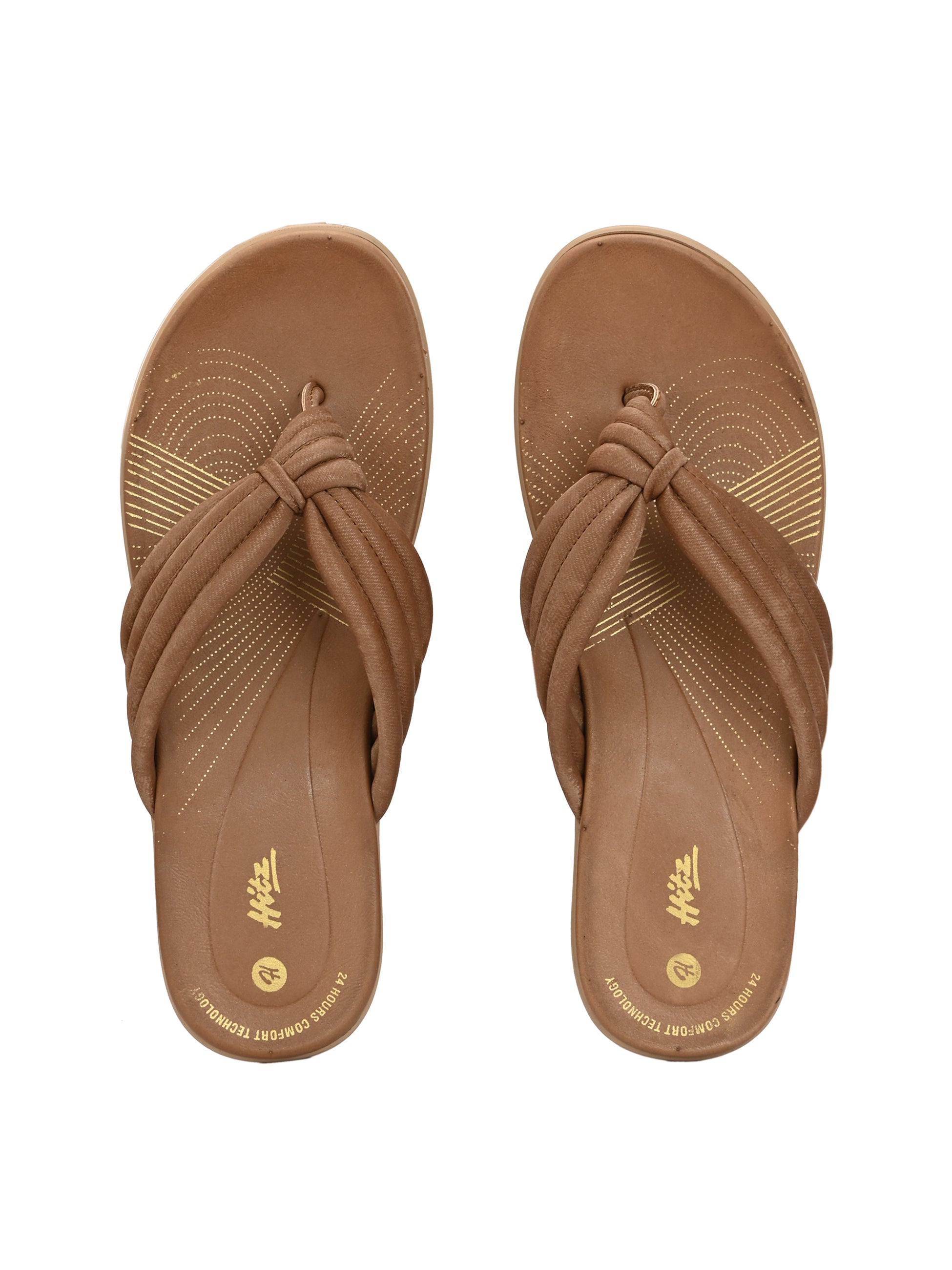 Zerina Knot V Shape Slippers