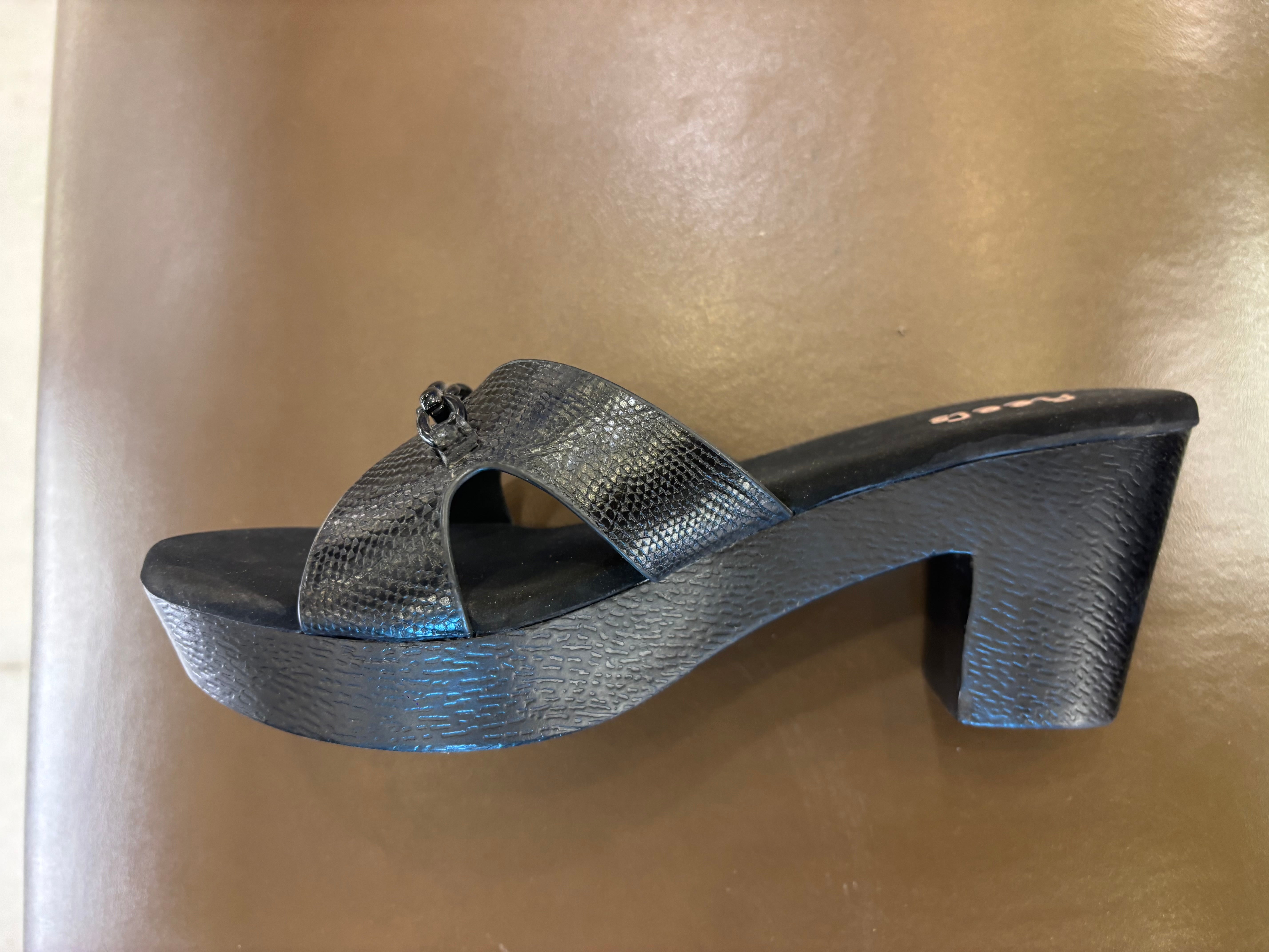 Tessa Platform Peep Toe Block Heels