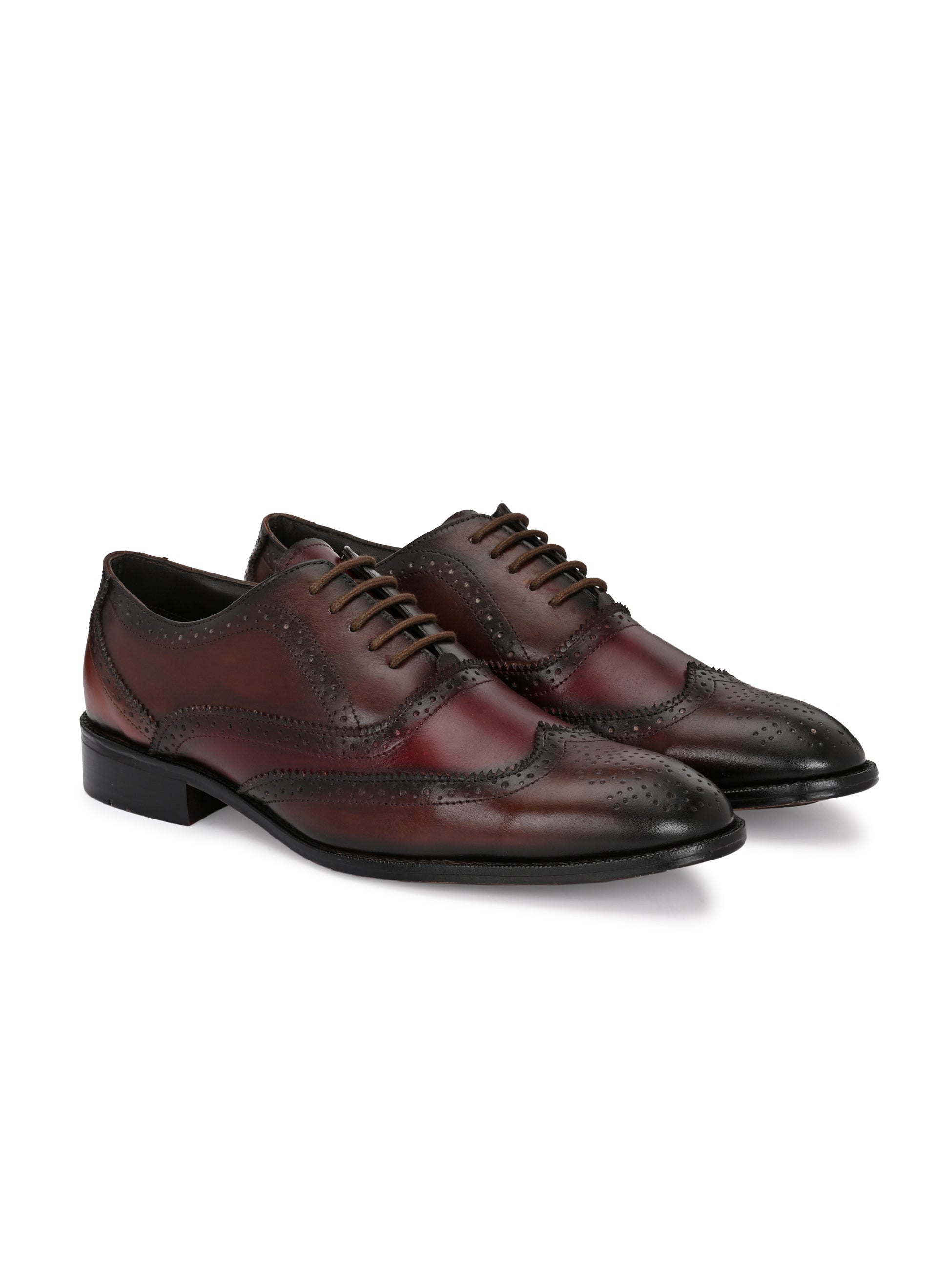 Alessio Leather Brogues - The Heels India