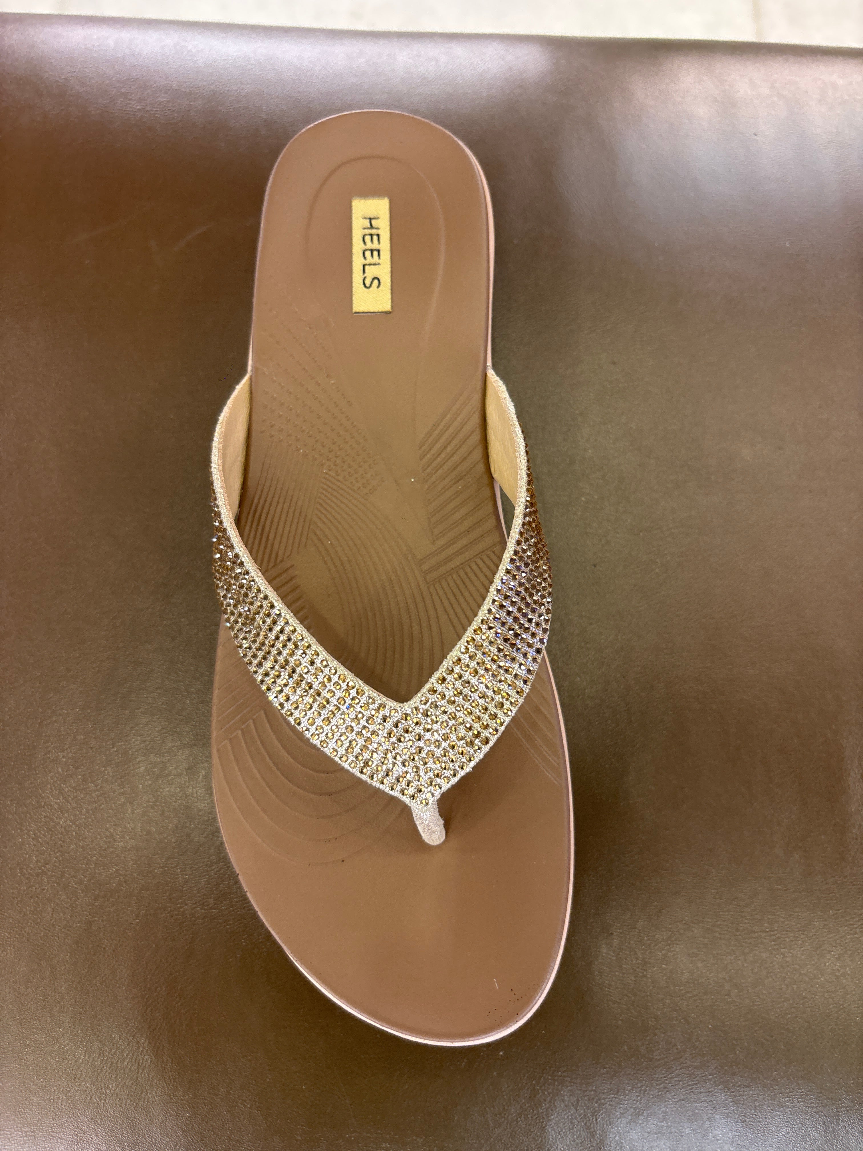 Emily Cushion Bling Slippers - The Heels India