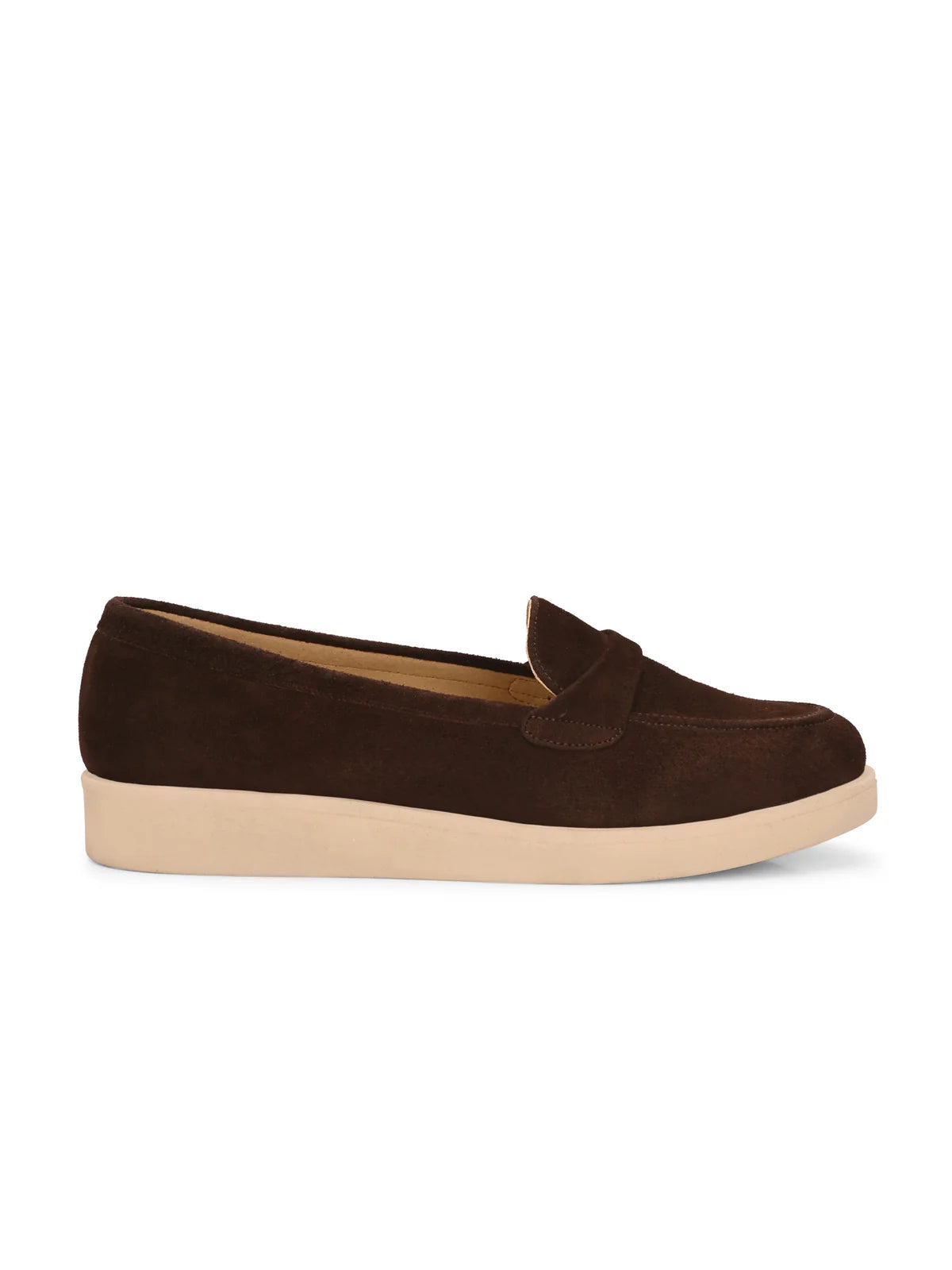 Carlita Suede Leather Loafers