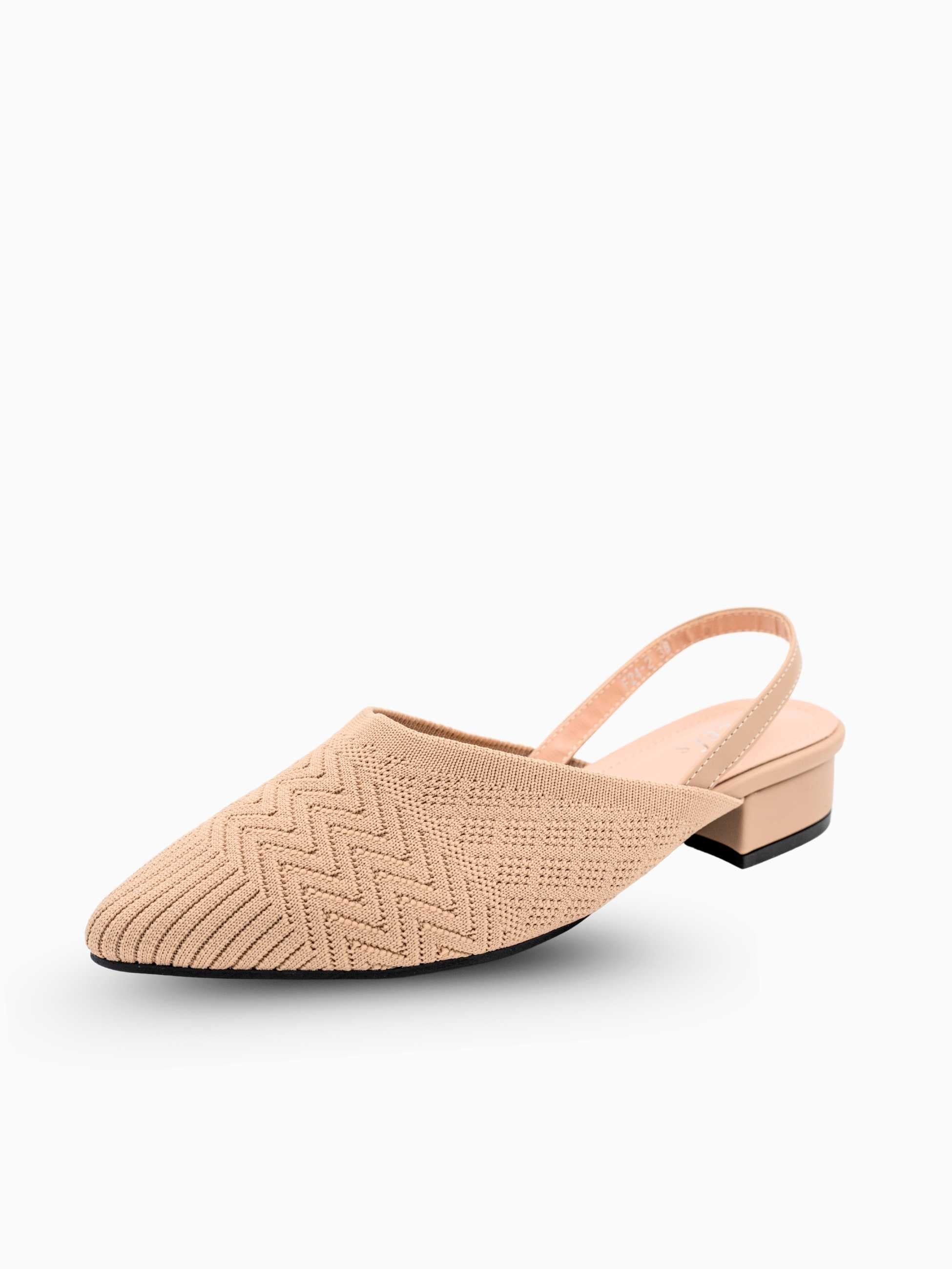 Monroe Crochet Slingback Heels