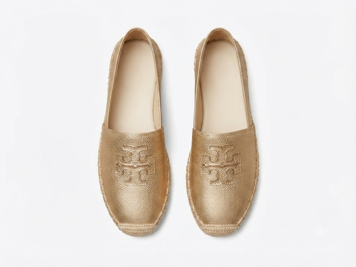 Zazu Cushioned Espadrille Slip On Loafers
