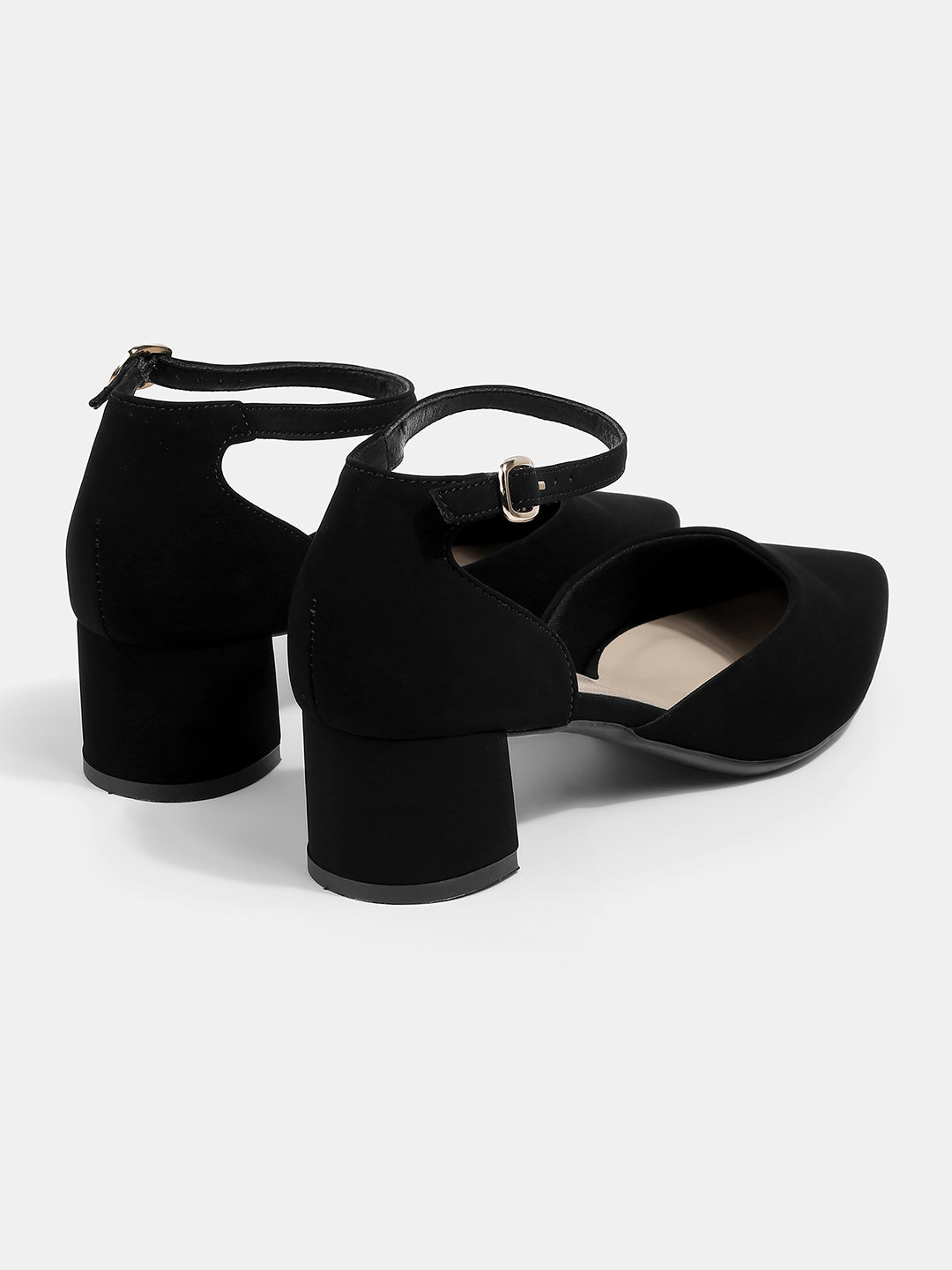 Sweeny Ankle Strap Block Heels