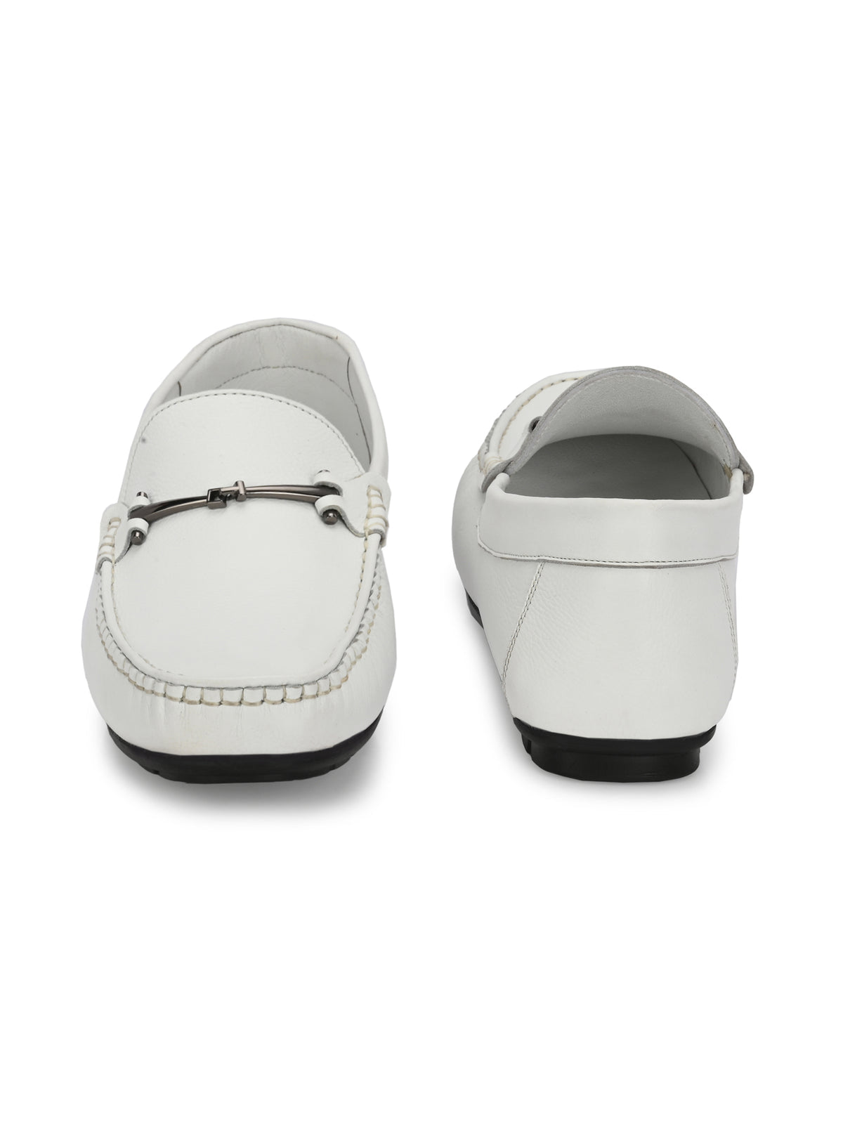 James Cushioned Leather Loafers