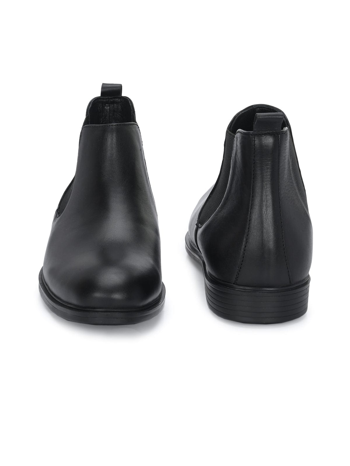 Chelsea Platinum Leather Boots