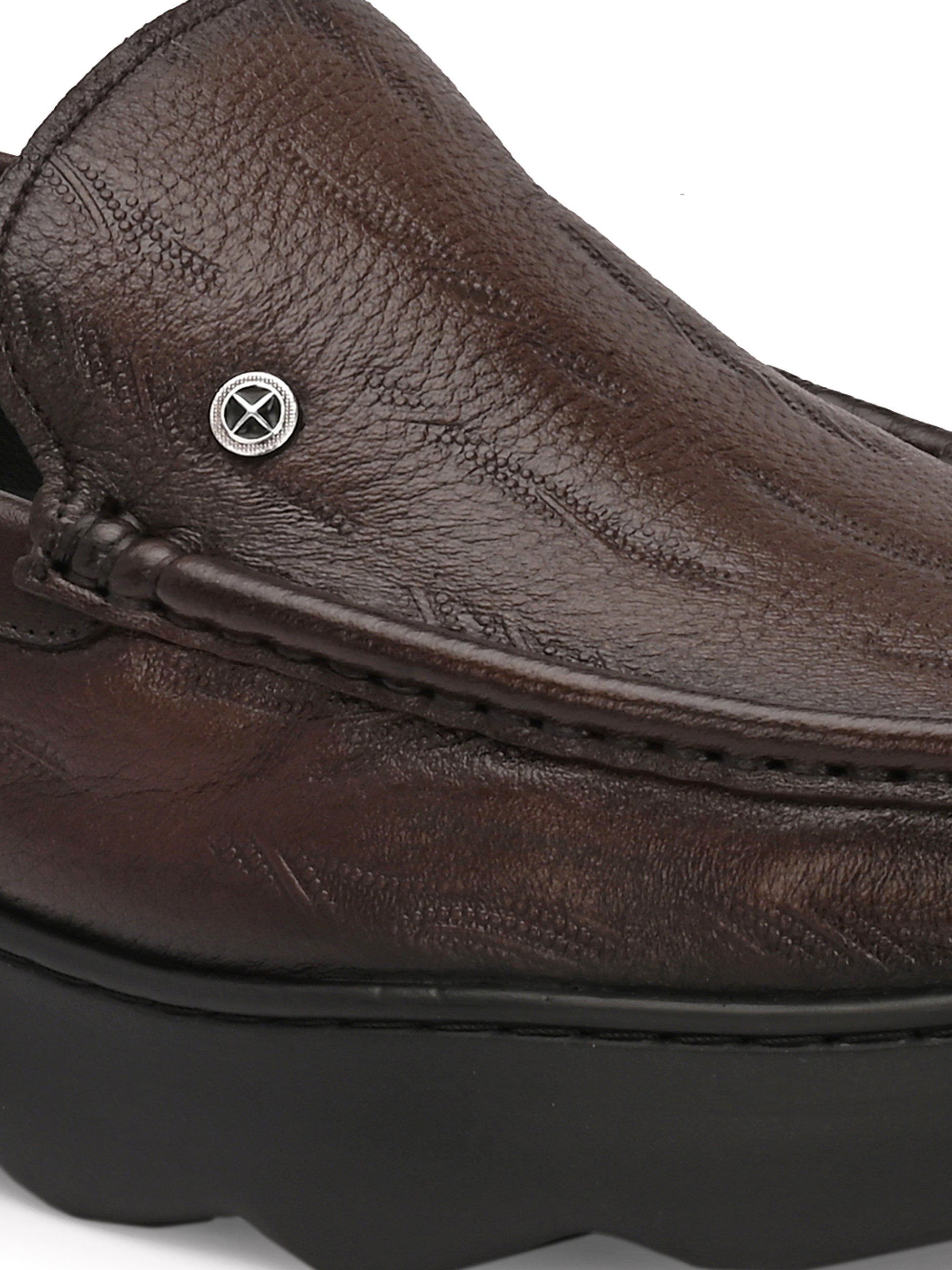 Bravon Luxury Leather Formal Loafers - The Heels India