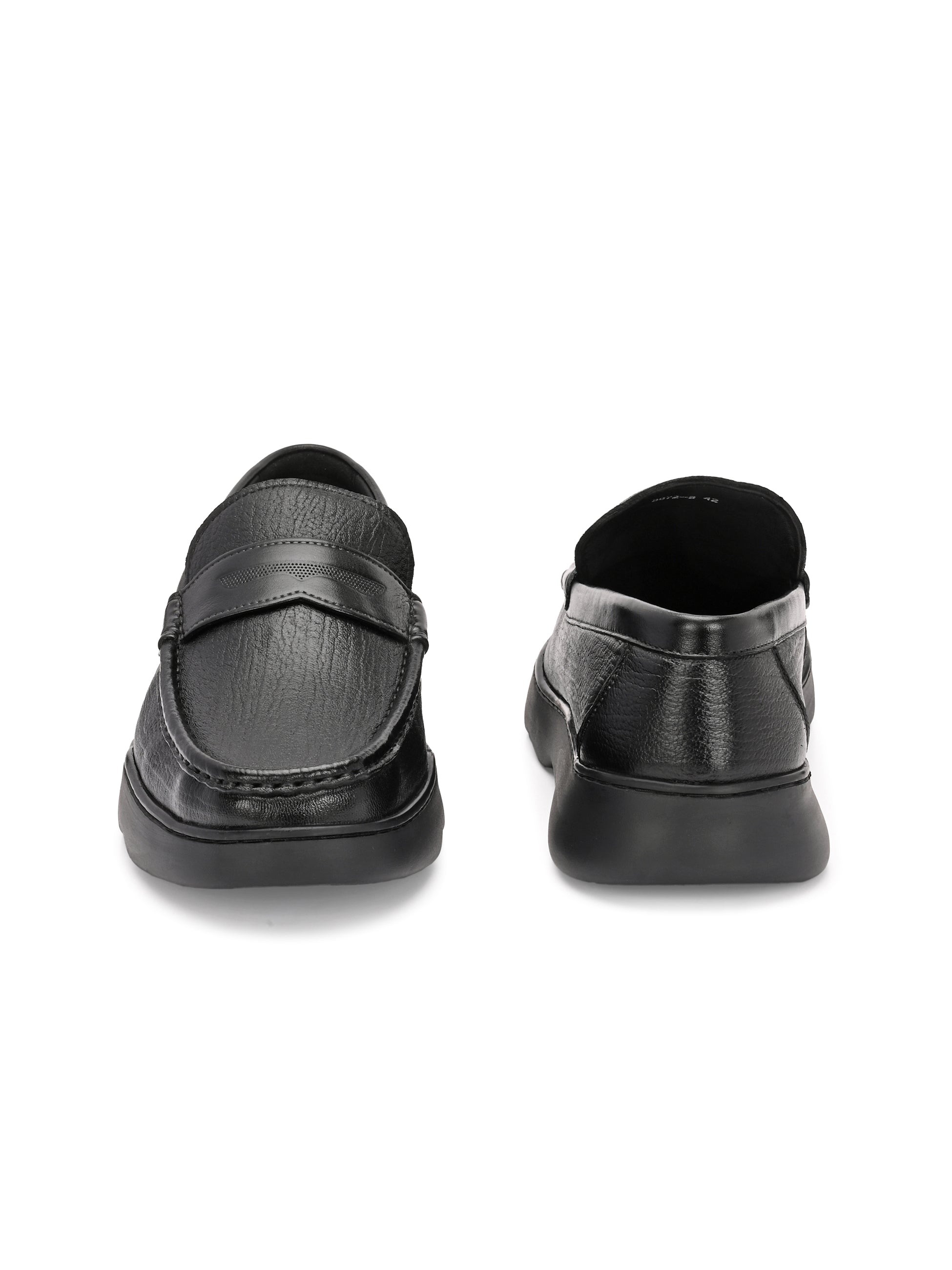 Fendro Luxury Leather Formal Loafers - The Heels India